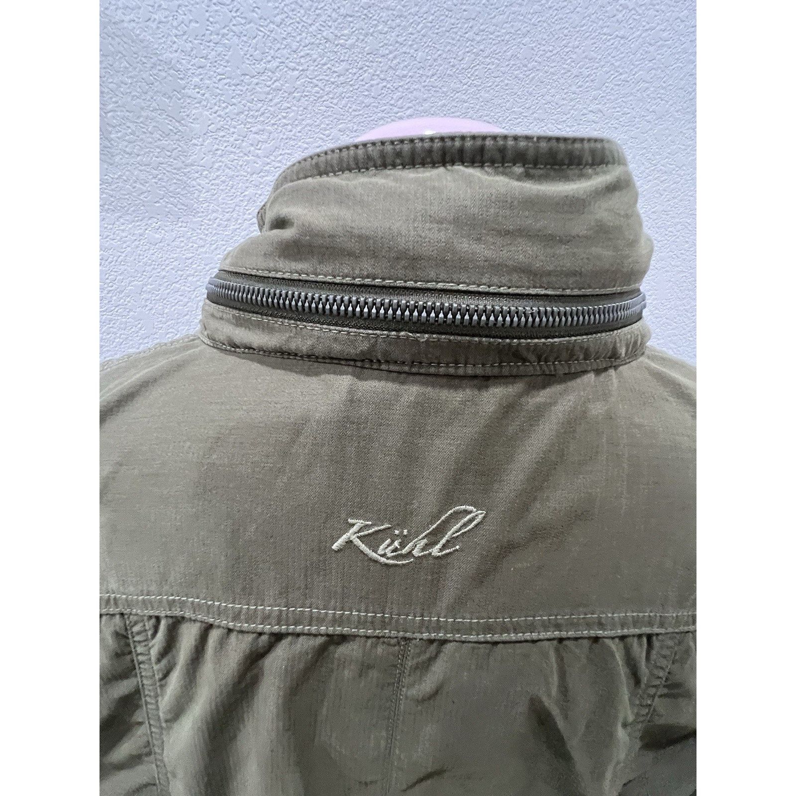 Kuhl KUHLREKON JACKET OLIVE GREEN UTILITY Hiking CARGO ZIP HOODED Size M / US 6-8 / IT 42-44 - 6 Thumbnail