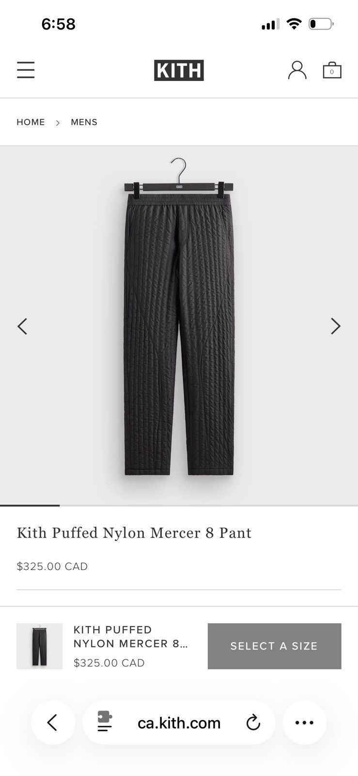 Kith Kith puffed nylon mercer 8 pant Size US 34 / EU 50 - 7 Thumbnail