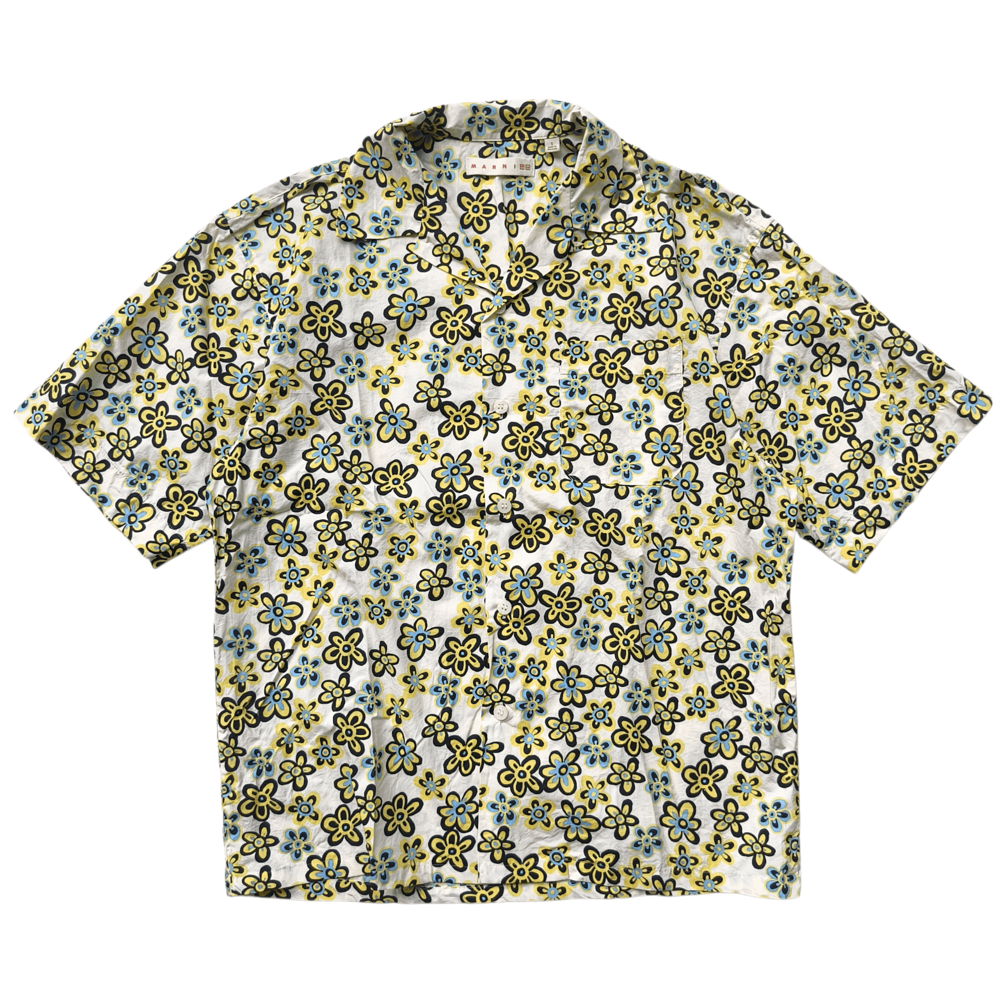 Marni × Uniqlo Uniqlo Marni Floral Oversize Shirt Size US S / EU 44-46 / 1 - 1 Thumbnail