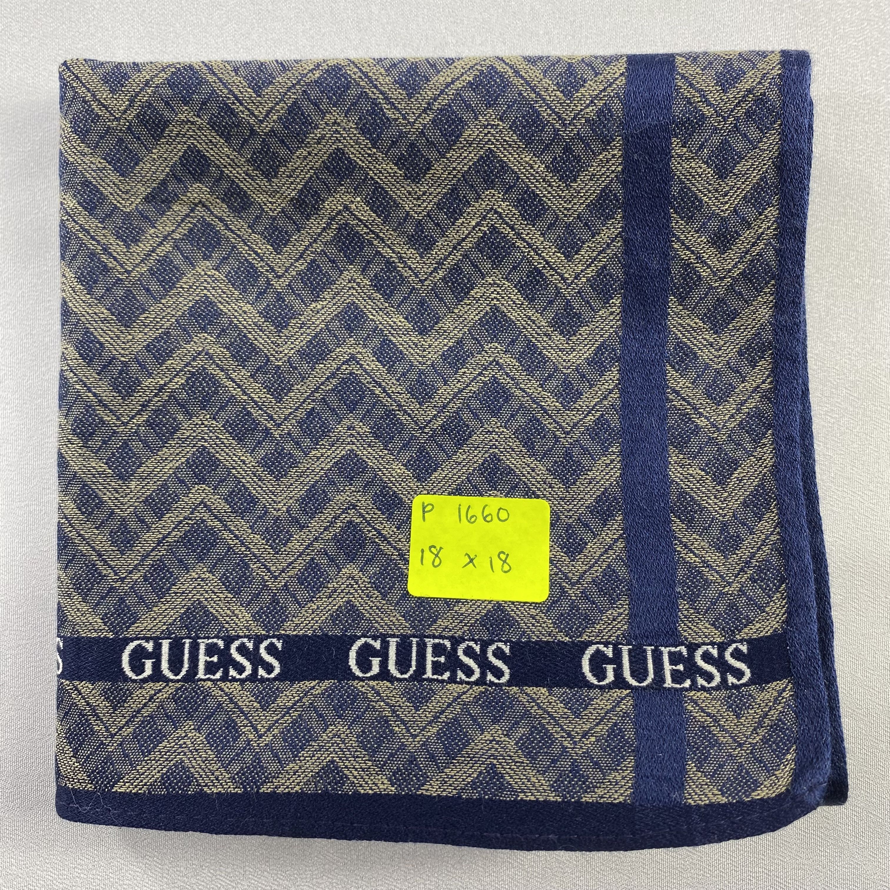 Guess × Vintage Guess Handkerchief / Neckerchief / Bandana-P1660 Size ONE SIZE - 5 Thumbnail
