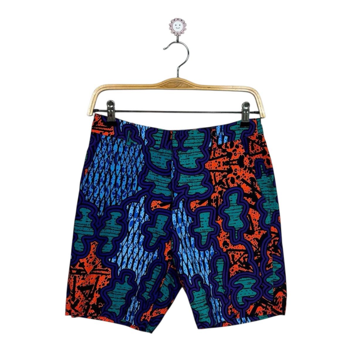 SLY SLY Japan Graphic Print Shorts Size 1 Geometric Pattern Size US 28 / EU 44 - 1 Thumbnail