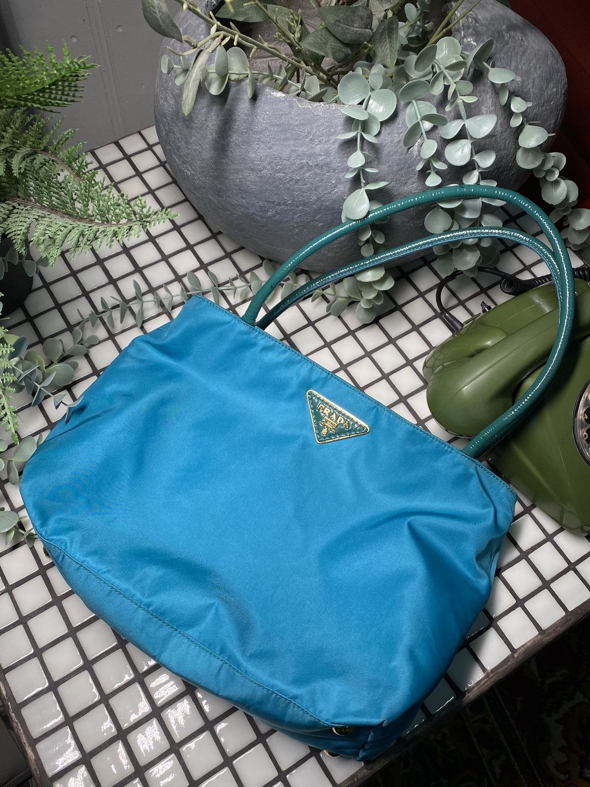 Prada × Vintage vintage bag PRADA nylon tote Size ONE SIZE - 1 Thumbnail