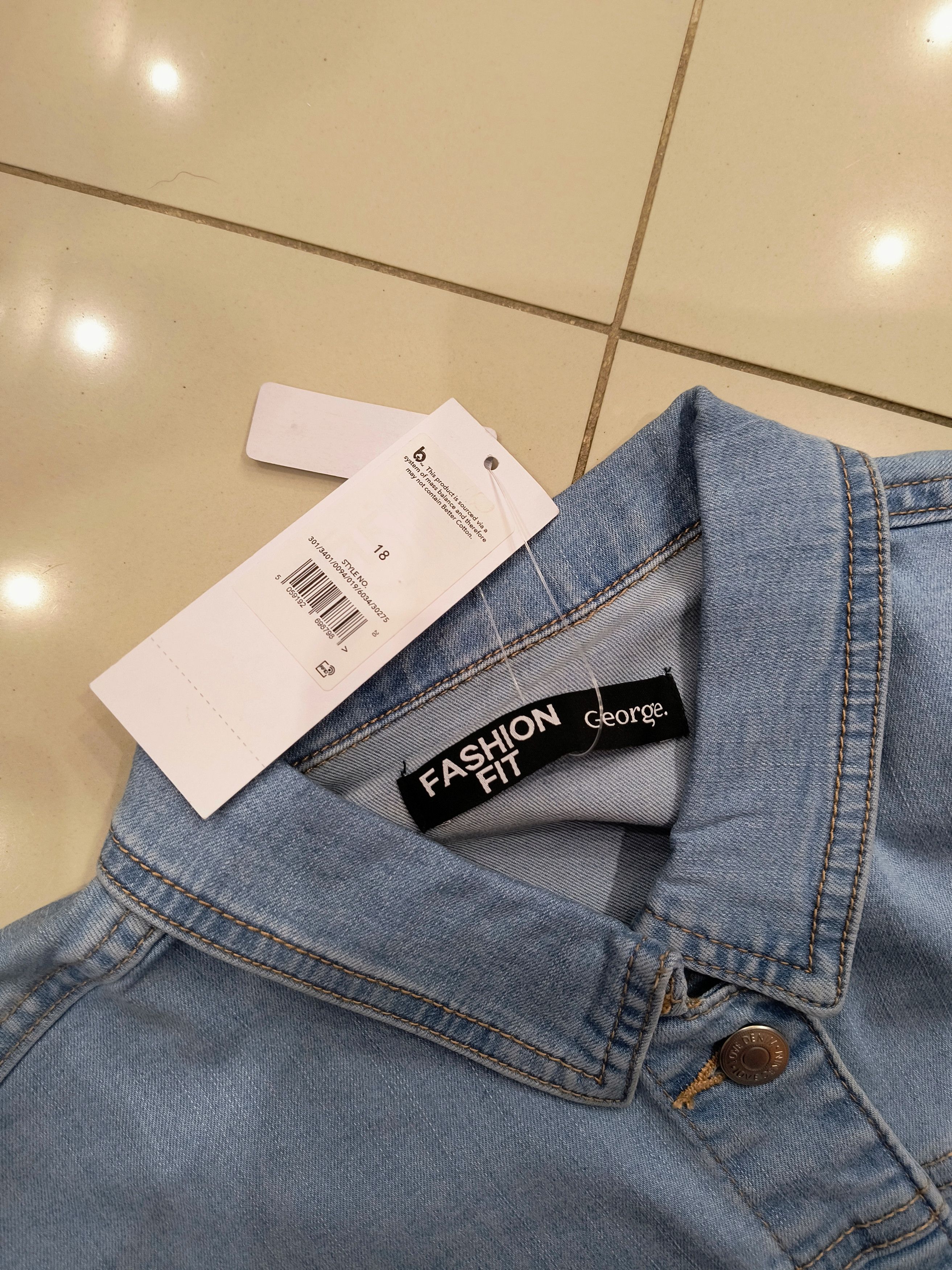 George Denim jacket L / 40 / 12 · New with tag · George Size L / US 10 / IT 46 - 4 Thumbnail