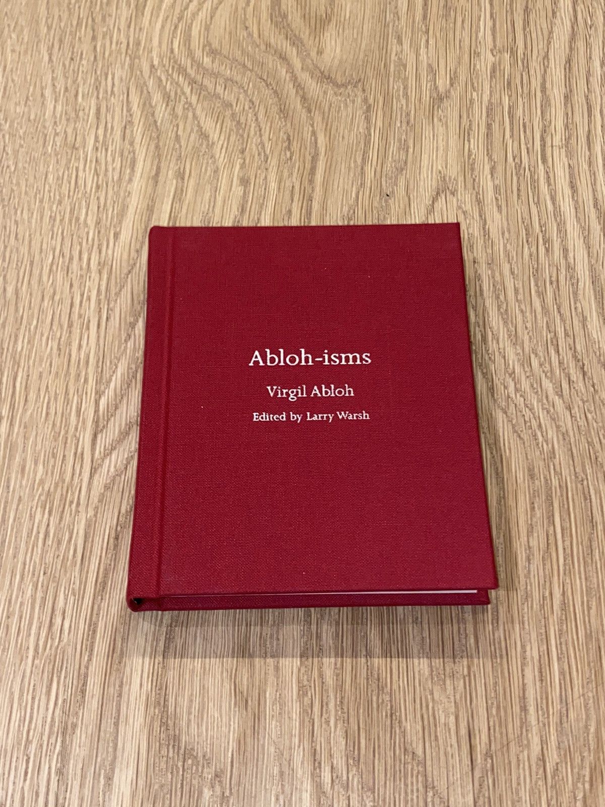 Virgil Abloh VIRGIL ABLOH-ISMS MINI BOOK Size ONE SIZE - 1 Thumbnail