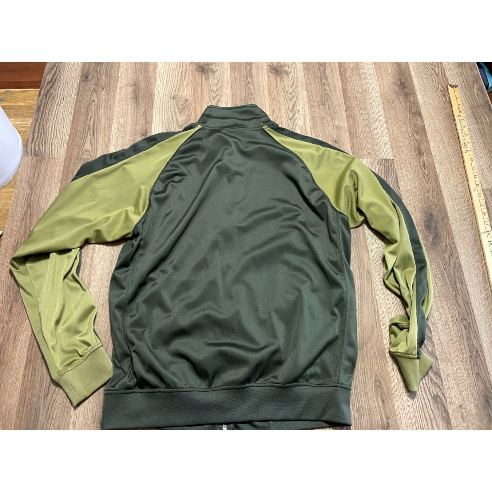 Nike Nike Sweatshirt Men's Small Green Full Zip Front Pockets Regular Size Size US S / EU 44-46 / 1 - 2 Thumbnail