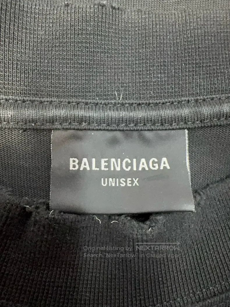 Balenciaga Balenciaga Logo Crystal Short Sleeve T-Shirt Size US M / EU 48-50 / 2 - 3 Thumbnail