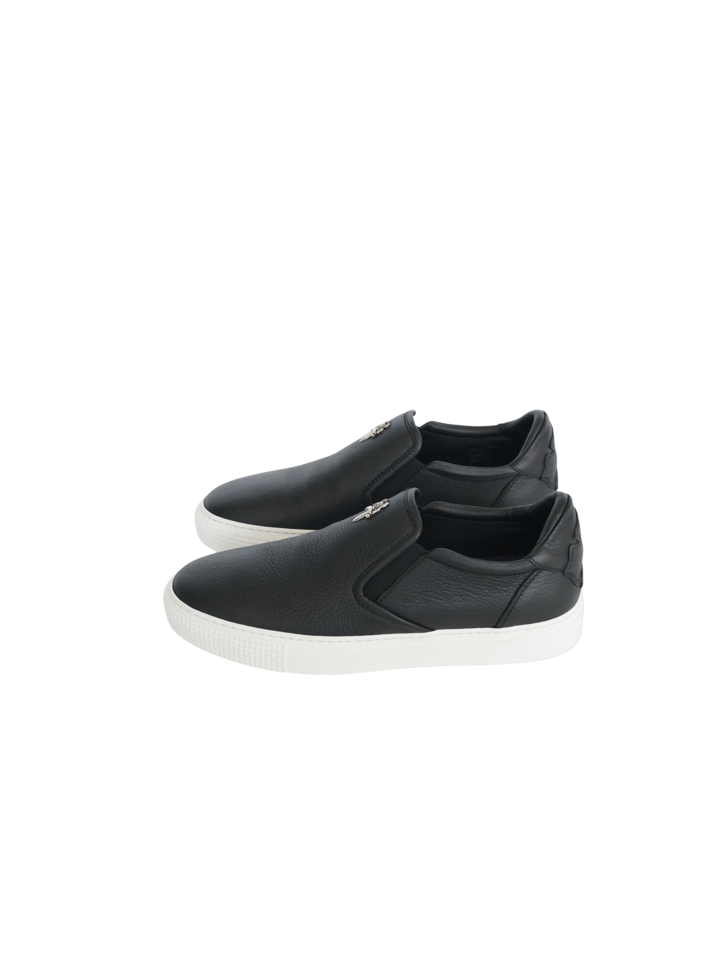 Chrome Hearts Chrome Hearts Black Leather Dagger Slips On Size US 8 / EU 41 - 3 Thumbnail