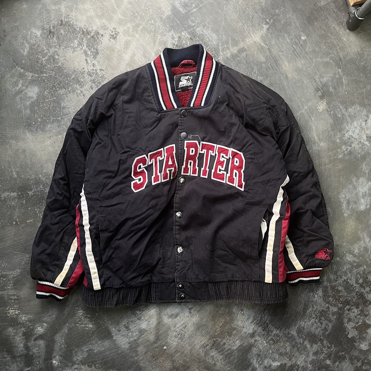 Starter × Vintage Starter bomber spell out big logo Size US XXL / EU 58 / 5 - 1 Thumbnail