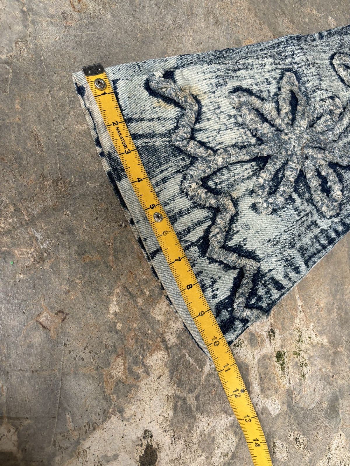 If Six Was Nine Flare Jeans Floral Ifsixwasnine Lgb Style Bootcut Size US 29 - 13 Thumbnail