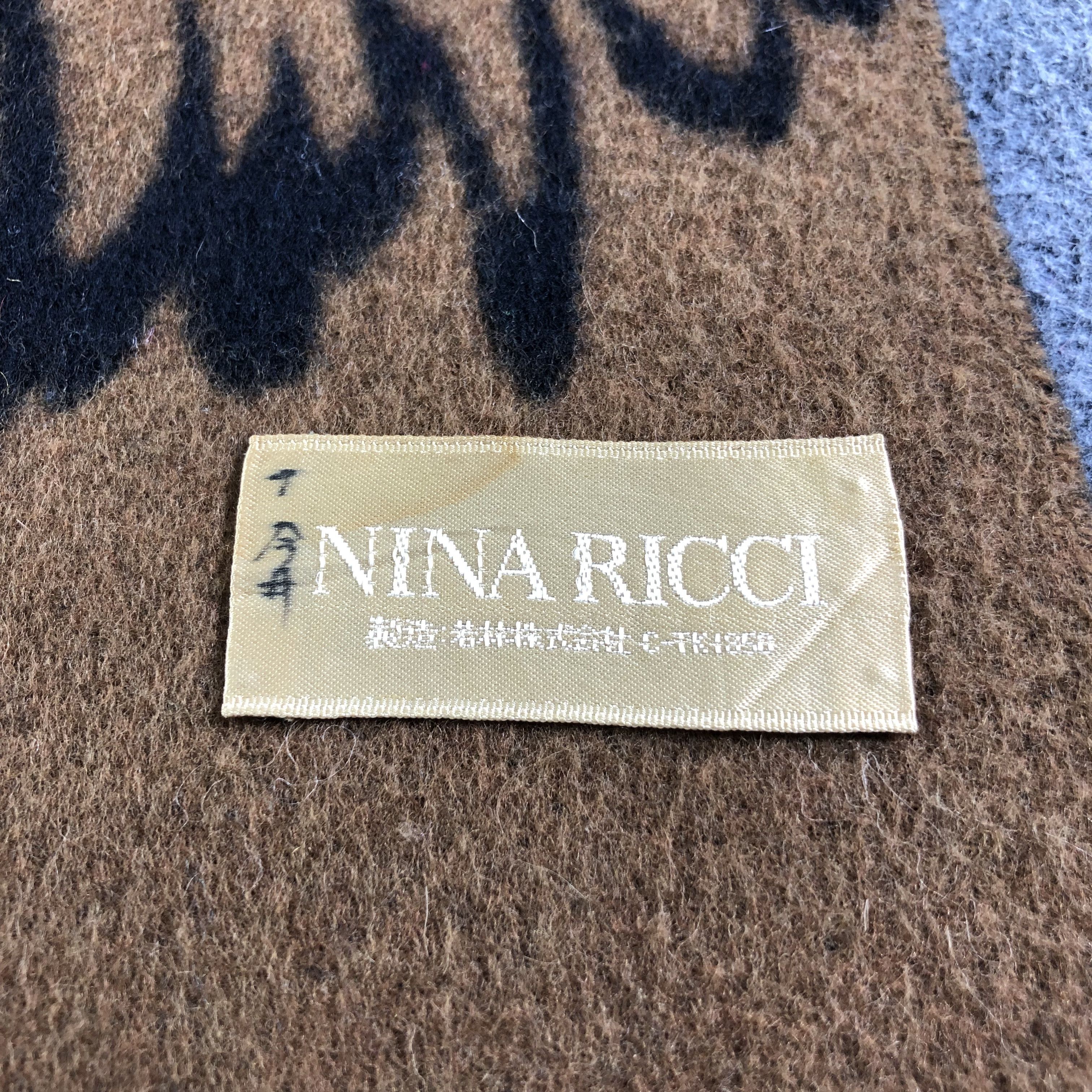 Nina Ricci Nina Ricci Wool Scarf Muffler V1951 Size ONE SIZE - 6 Thumbnail