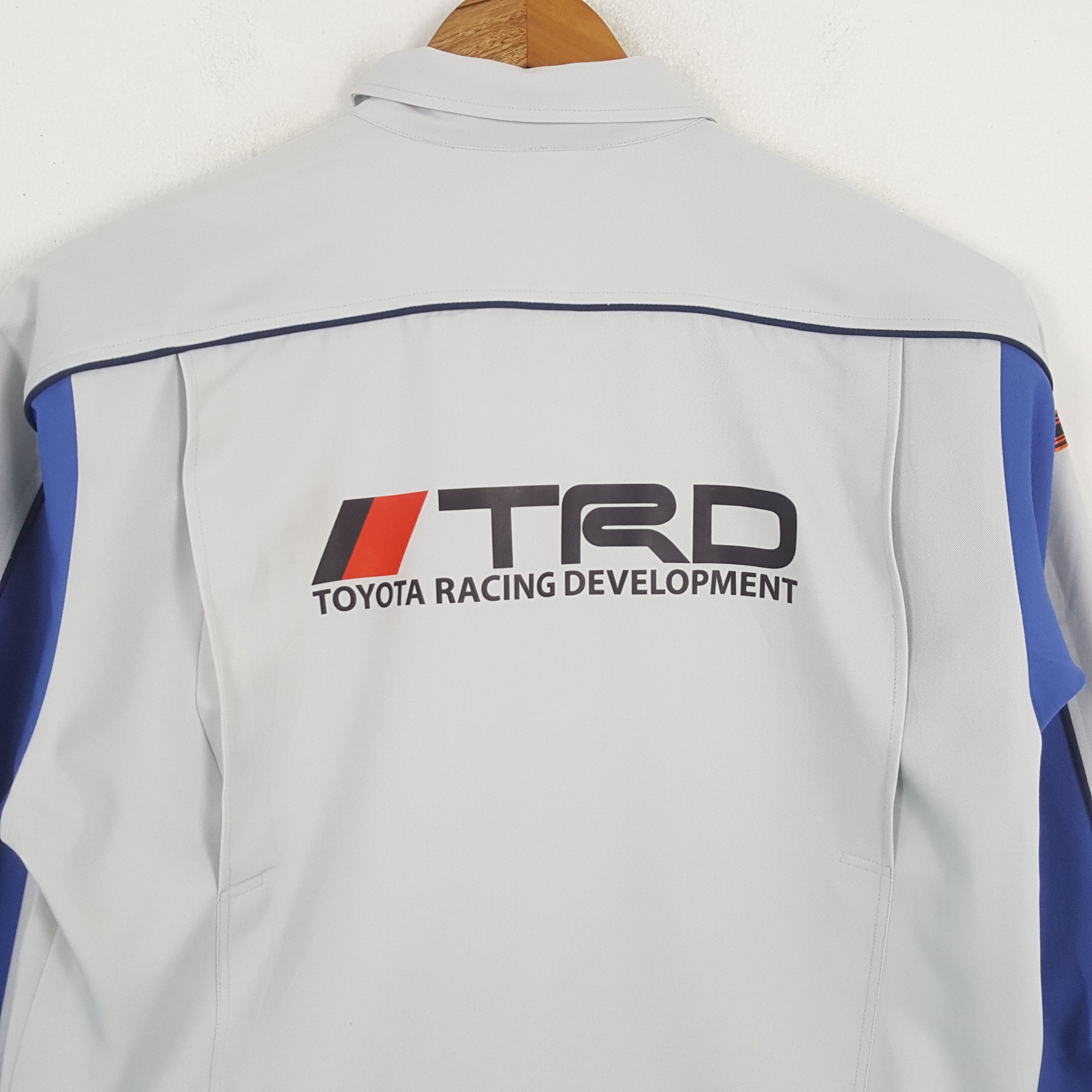 Japanese Brand × Vintage Vintage TRD ROYOTA RACING DEVELOPMENT Japanese Custom Jacket Size US XL / EU 56 / 4 - 2 Thumbnail