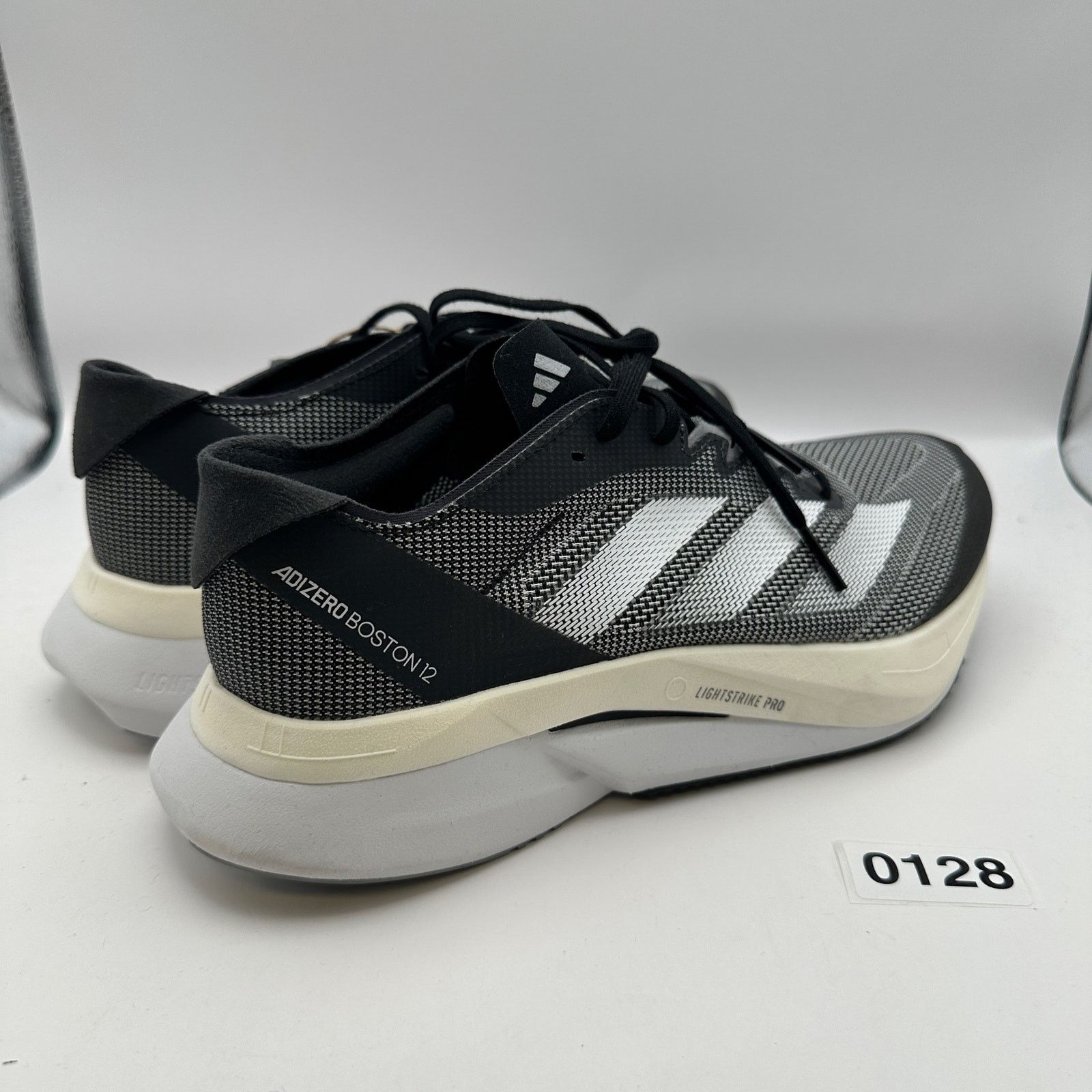 Adidas ADIDAS Adizero Boston 12 Women's Size 8 Black Carbon HQ2171 Size US 8 / IT 38 - 6 Thumbnail