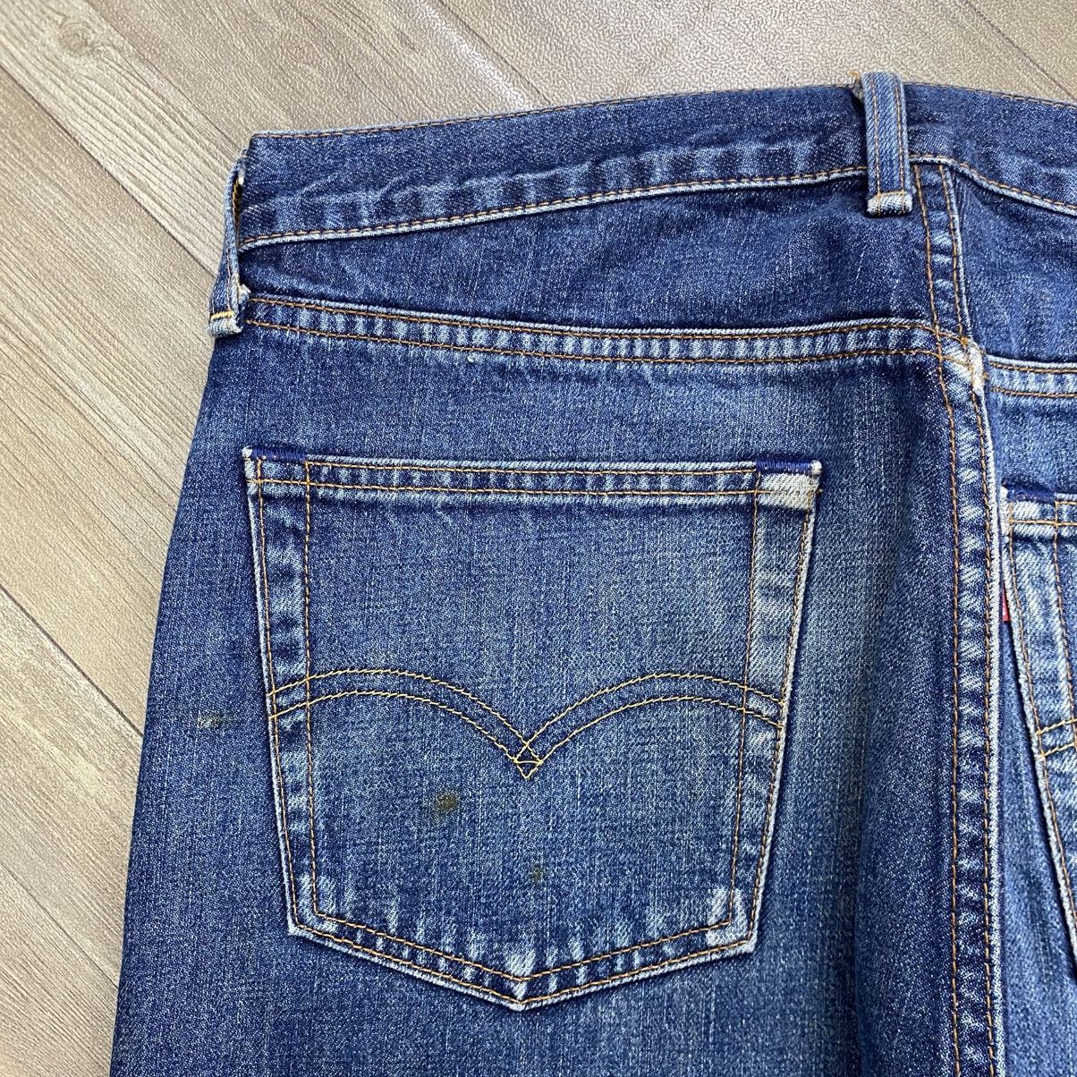 Levi's Vintage Clothing 🇯🇵1990s Vintage Levis 503 Japan 34x36 Blue Baggy Jeans Size US 33 - 11 Thumbnail