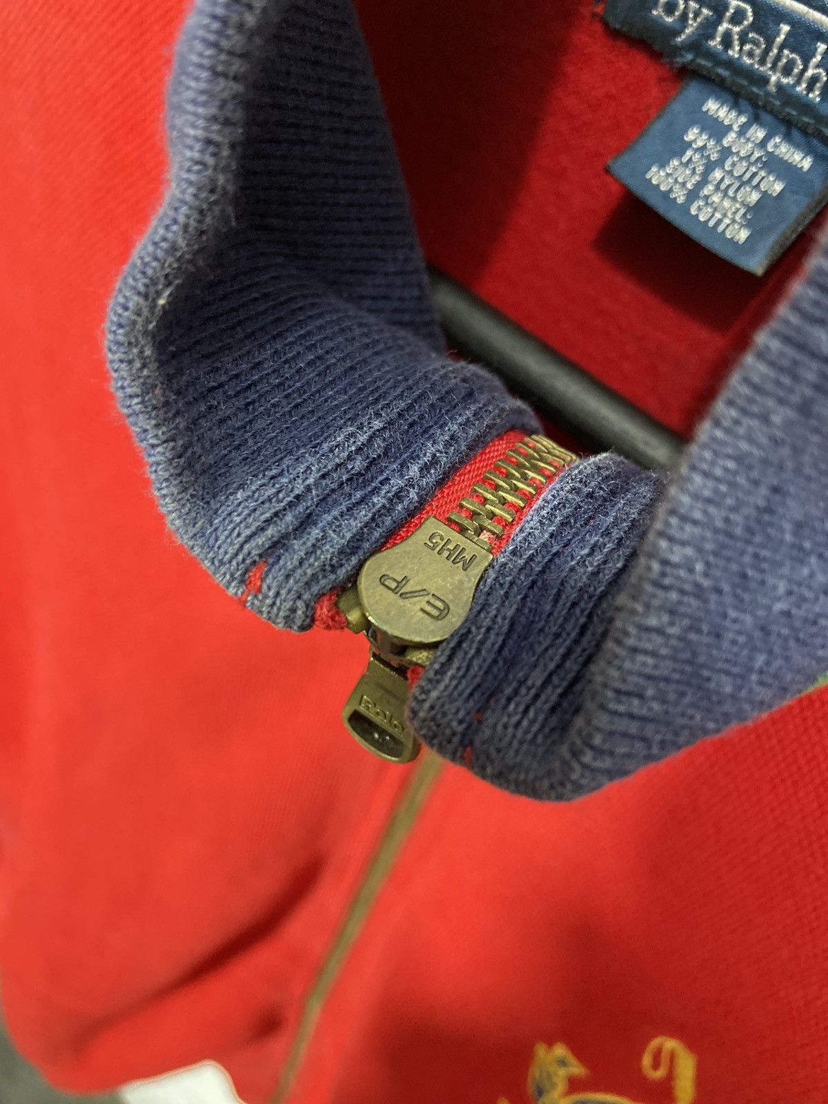 RRL Ralph Lauren Polo by Ralph Lauren Track Jacket Red Size US M / EU 48-50 / 2 - 8 Thumbnail