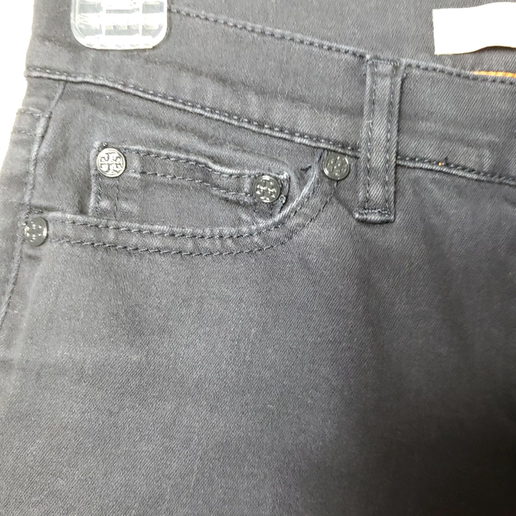 Tory Burch Tory Burch Stretch Slim Fit Straight Leg Jeans-Size 24 Women Blue Logo 90s? Size 42" / US 20 - 3 Thumbnail