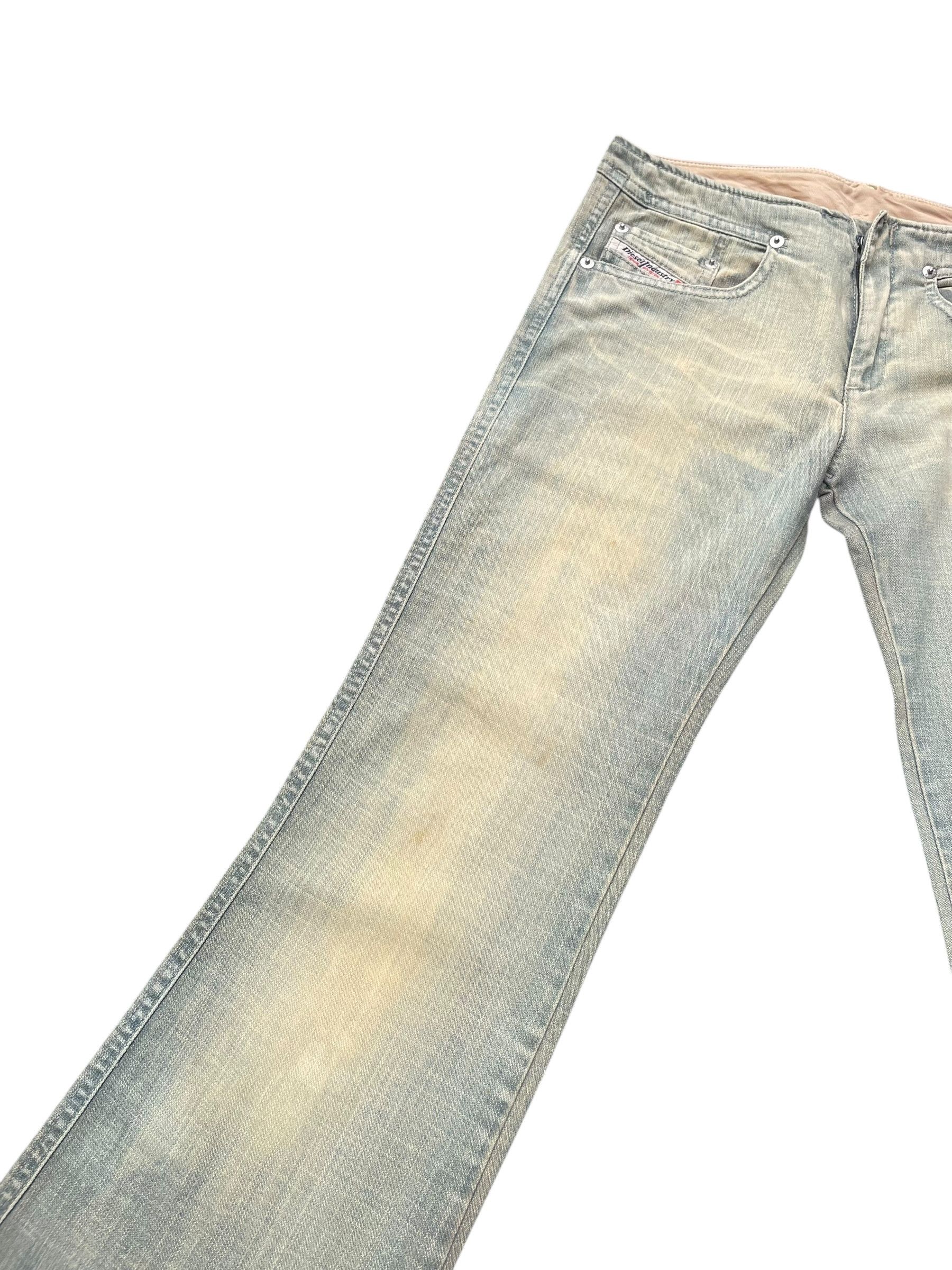 Diesel Vintage Diesel Flare Faded Denim Size 28" / US 6 / IT 42 - 5 Thumbnail
