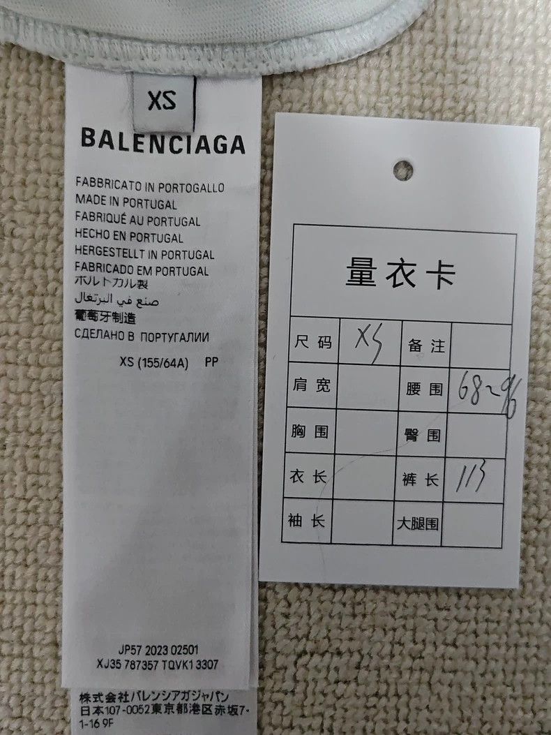Balenciaga Balenciaga size xs 24 Summer Mud Dye Tattoo Sketch Graffiti Size US 26 / EU 42 - 6 Thumbnail