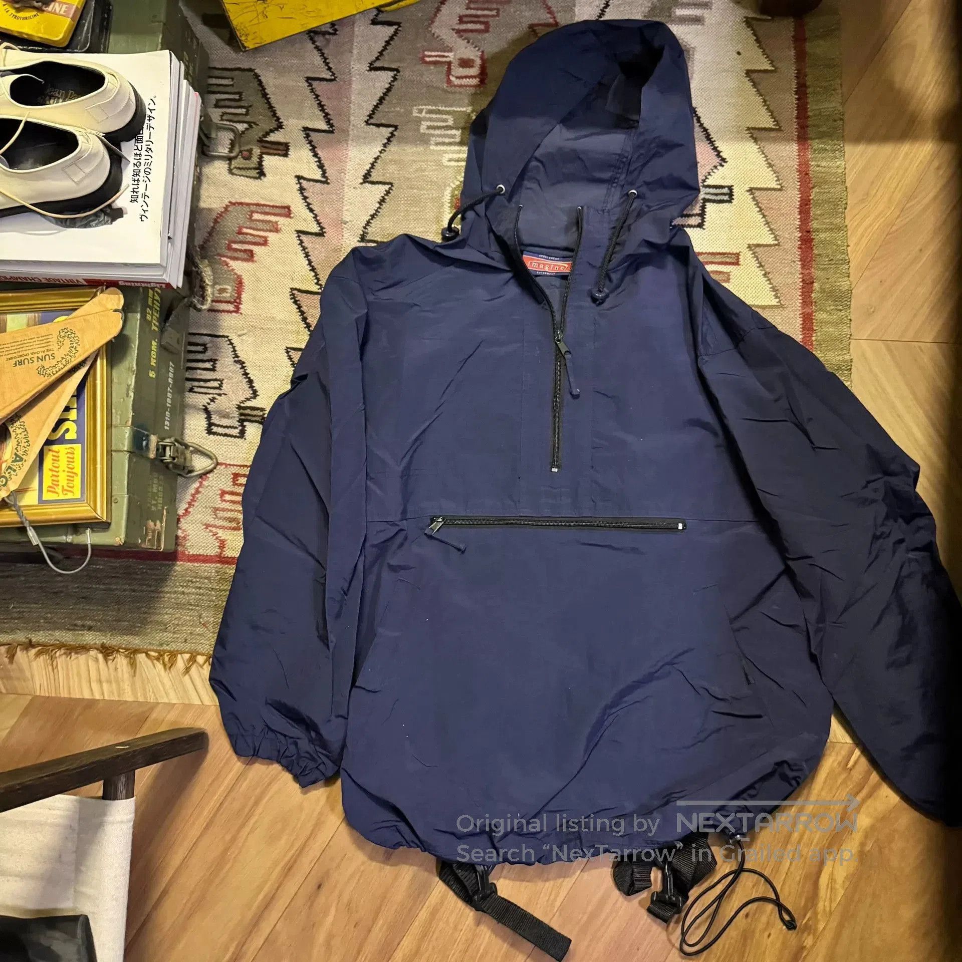 Vintage 90s Vintage Multi-Pocket Outdoor Hoodie. Size US M / EU 48-50 / 2 - 2 Thumbnail