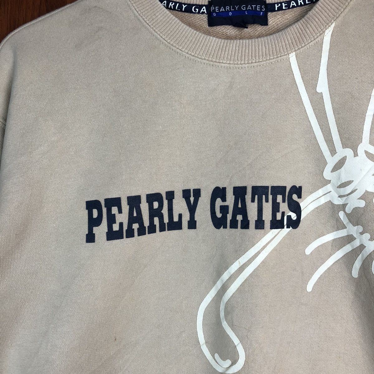 Japanese Brand × Vintage Pearly Gates vintage Brown Sweathshirt #7541 Size US M / EU 48-50 / 2 - 5 Thumbnail