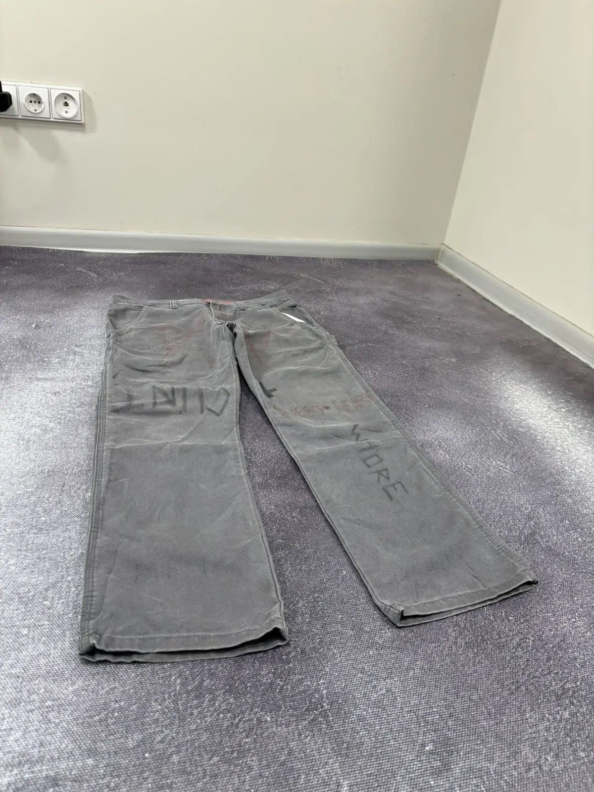 Dickies × Vintage Vintage Dickies Custom Anarchy Cult 1/1 Hype Pants Size US 30 / EU 46 - 8 Thumbnail