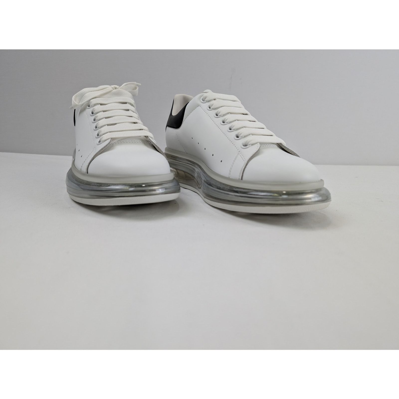 Alexander McQueen o1rshd1 Q:2 / Larry Sneakers in White/Black Size US 12 / EU 45 - 6 Thumbnail