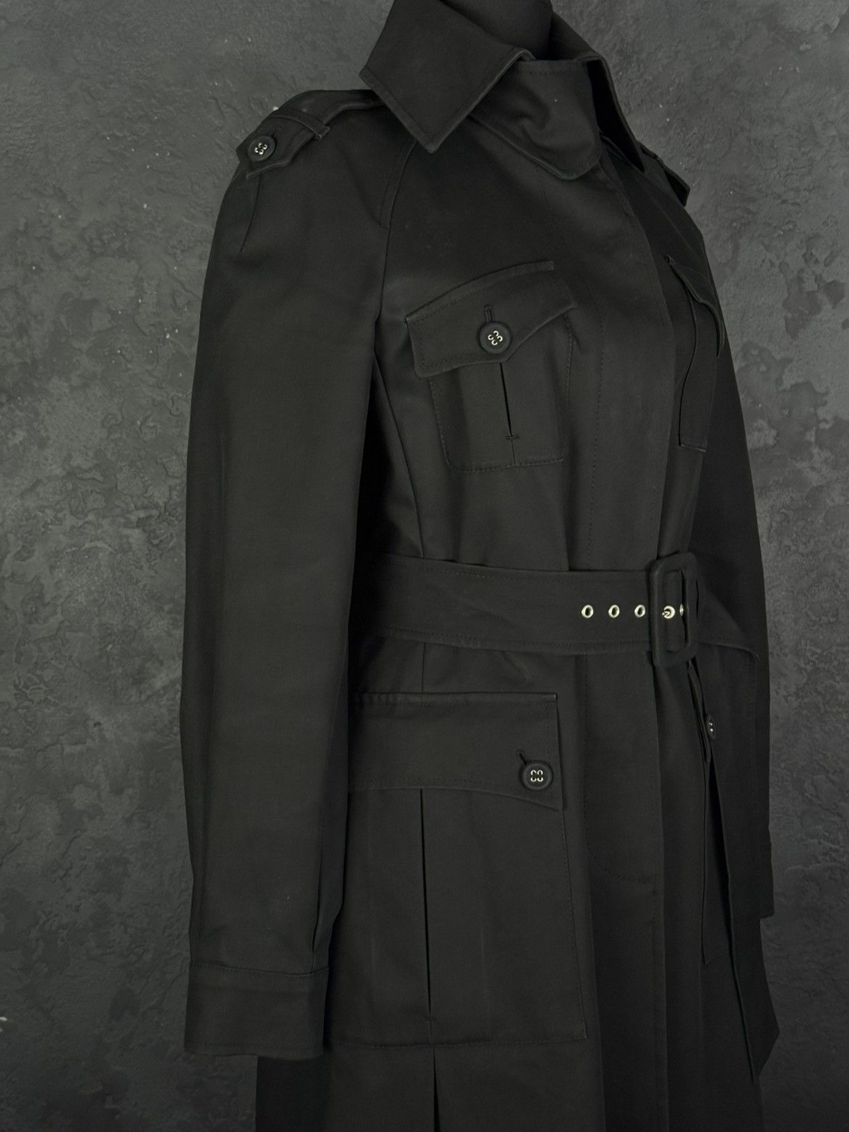 Sportmax SPORTMAX Belted Women’s Trench Coat Italy Designer Size 10 Size L / US 10 / IT 46 - 12 Thumbnail