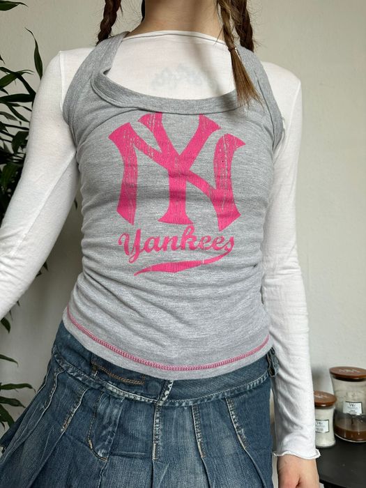 Vintage Vintage y2k top Yankees New York Logo 00s
