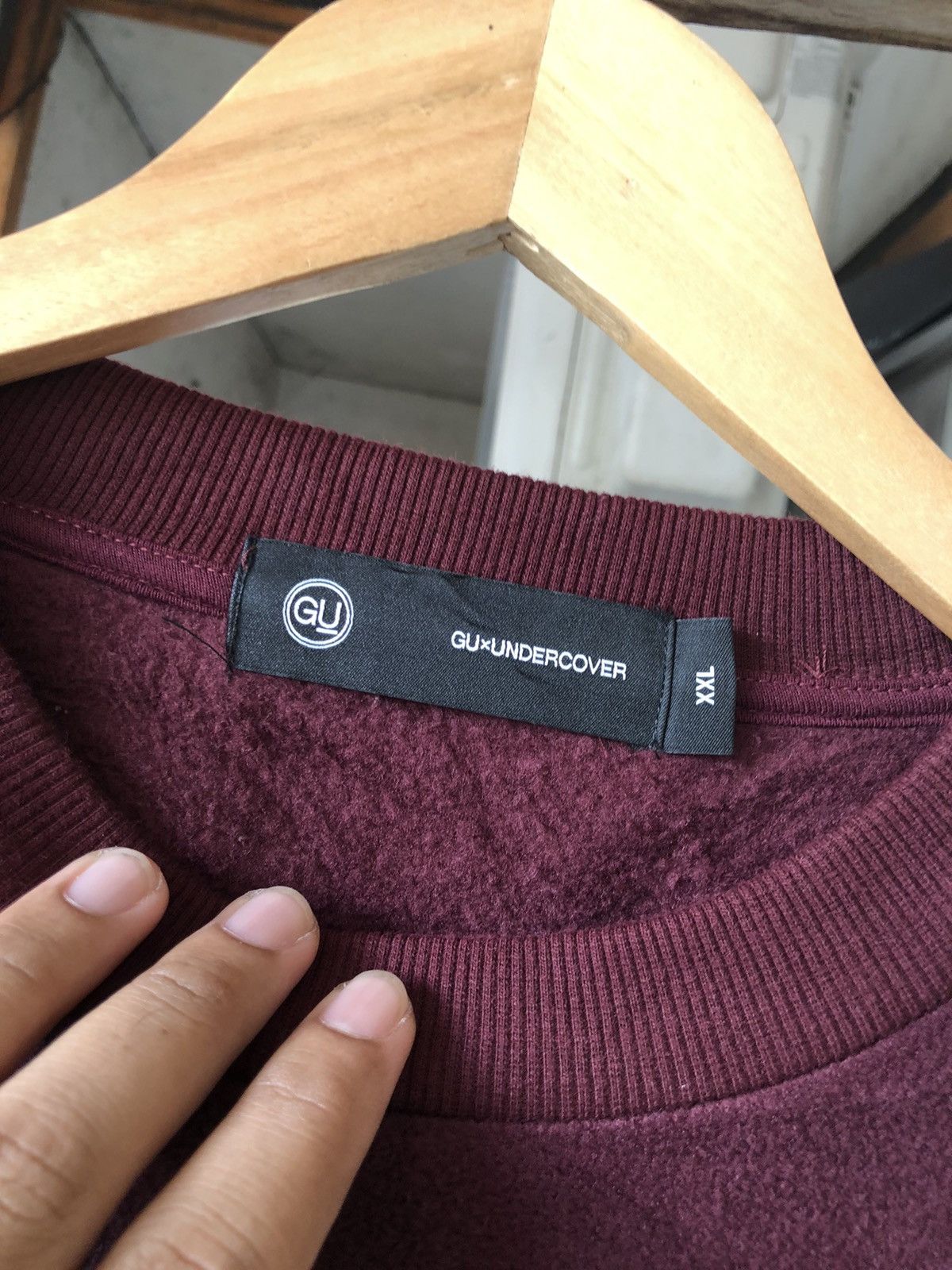 Undercover Nice❗️Undercover x GU Fleece Crewneck Size US XXL / EU 58 / 5 - 10 Thumbnail