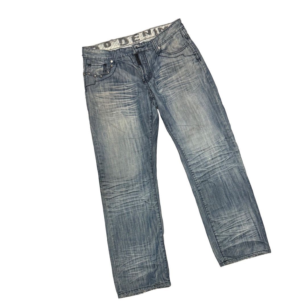 Other Y2K DODENIM Jeans With Studs 34x32 Size US 34 / EU 50 - 1 Thumbnail