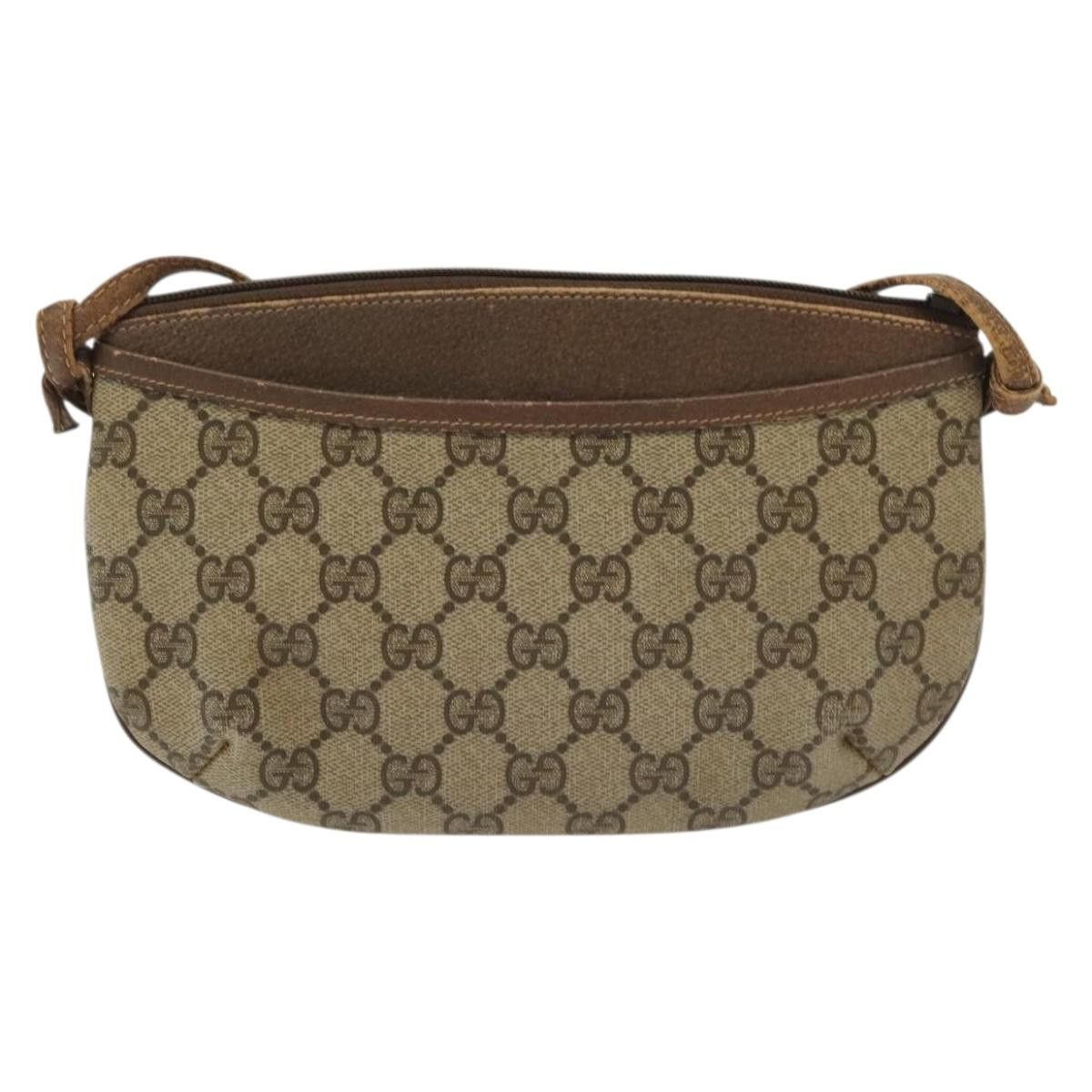 Gucci GUCCI GG Supreme Shoulder Bag Pvc Beige Gold 904 02 020 Size ONE SIZE - 3 Thumbnail