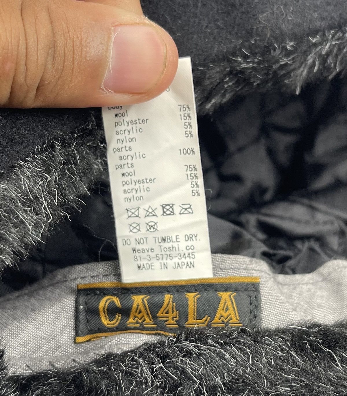 CA4LA ca4la wool winter hat tc47 Size ONE SIZE - 6 Thumbnail