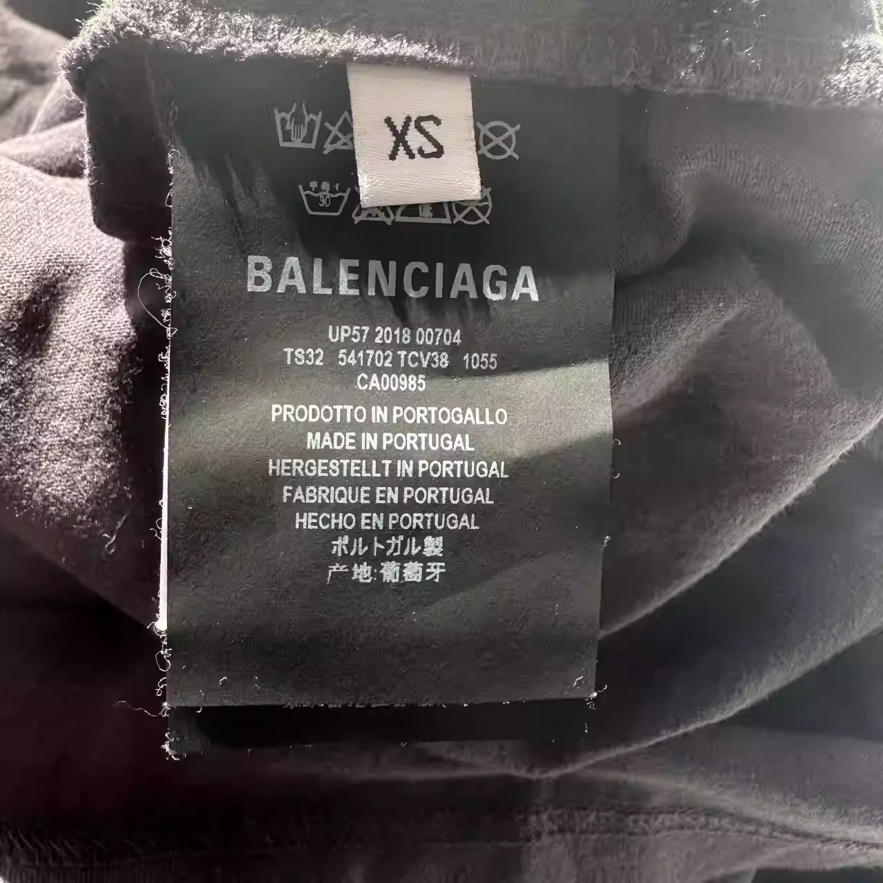 Balenciaga Balenciaga FW18 Short-sleeved T-shirt Size US XS / EU 42 / 0 - 4 Thumbnail
