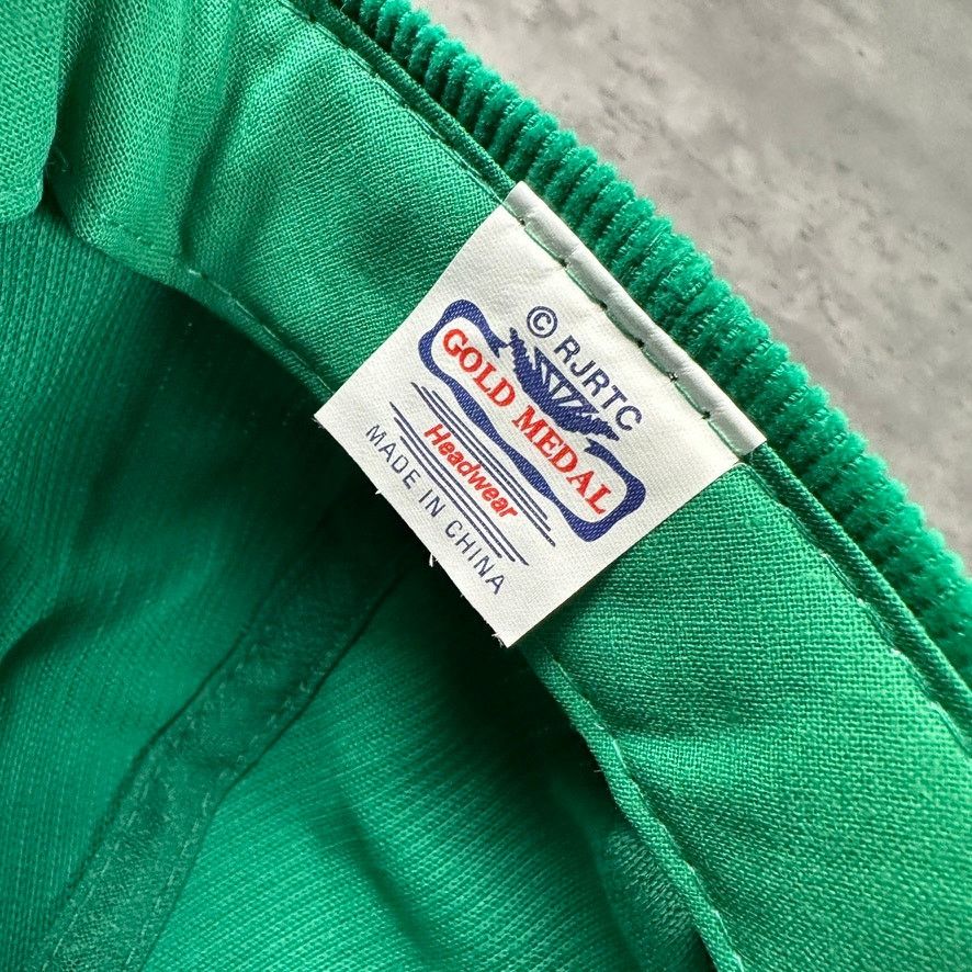 Vintage Vintage Salem Cigarettes Green Corduroy Snapback Hat Size ONE SIZE - 4 Thumbnail