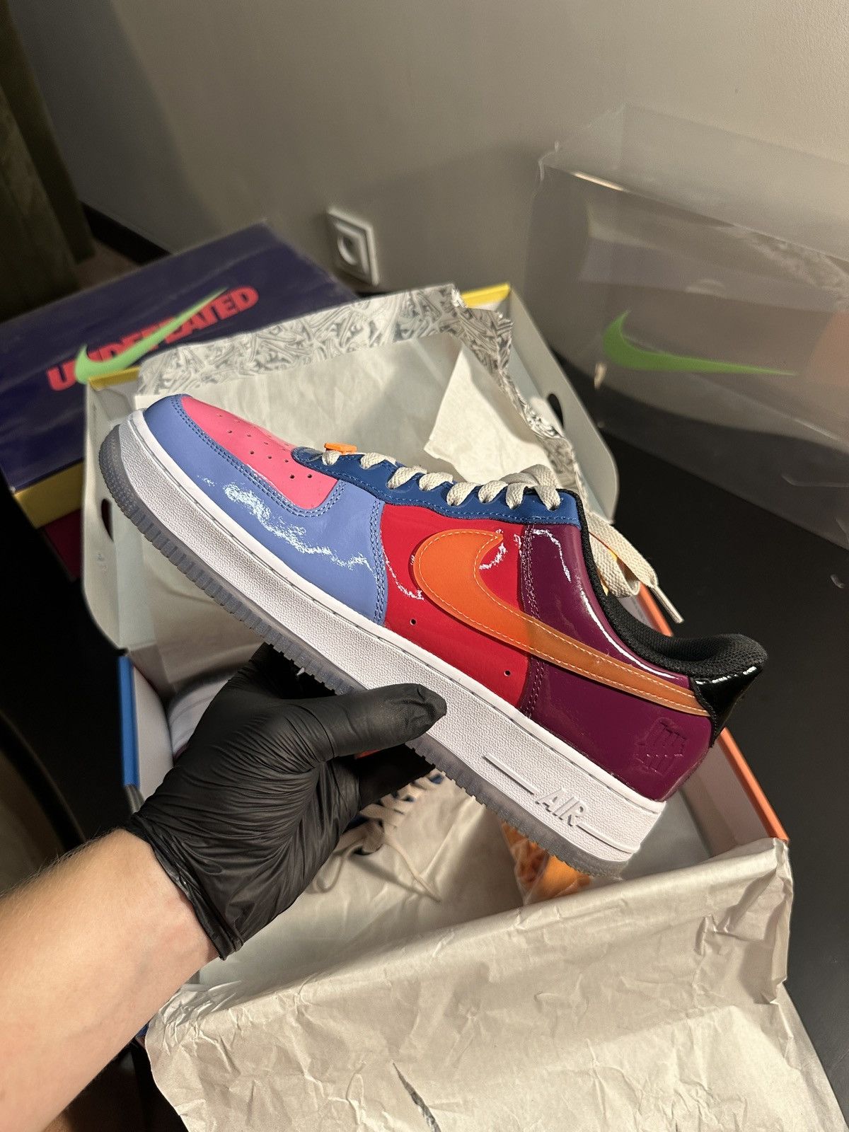 Nike × Underated Nike Air Force 1 Low SP x Undefeated Size US 10.5 / EU 43-44 - 1 Thumbnail