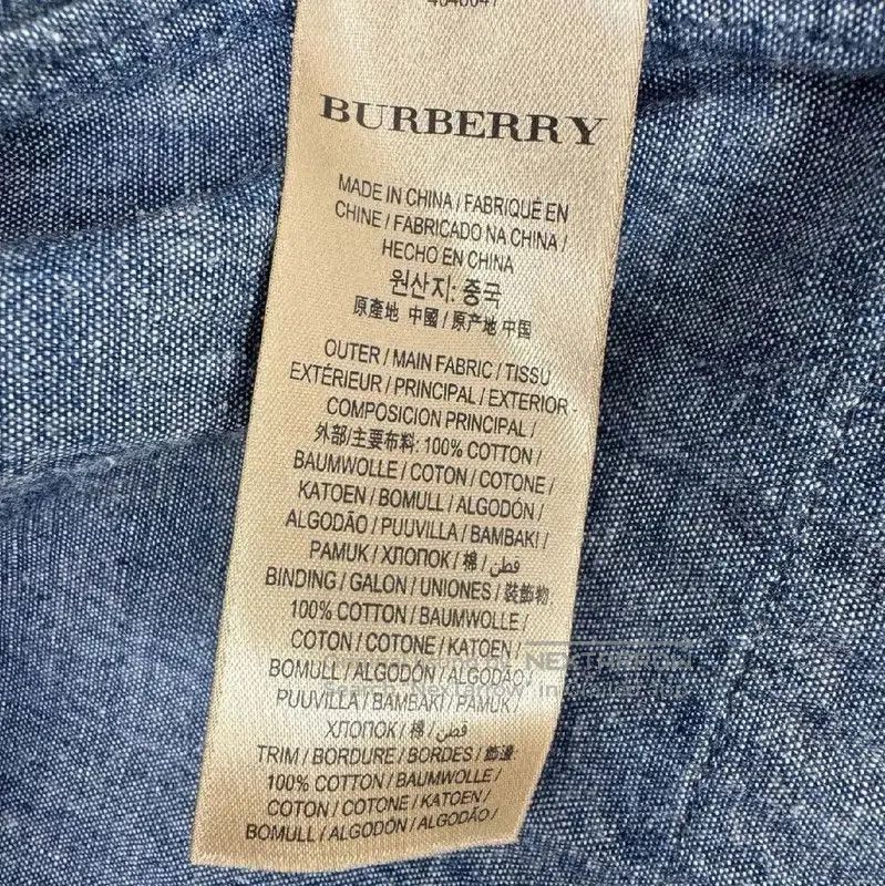 Burberry Burberry Summer Blue Short Sleeve Dress. Size XS / US 0-2 / IT 36-38 - 5 Thumbnail