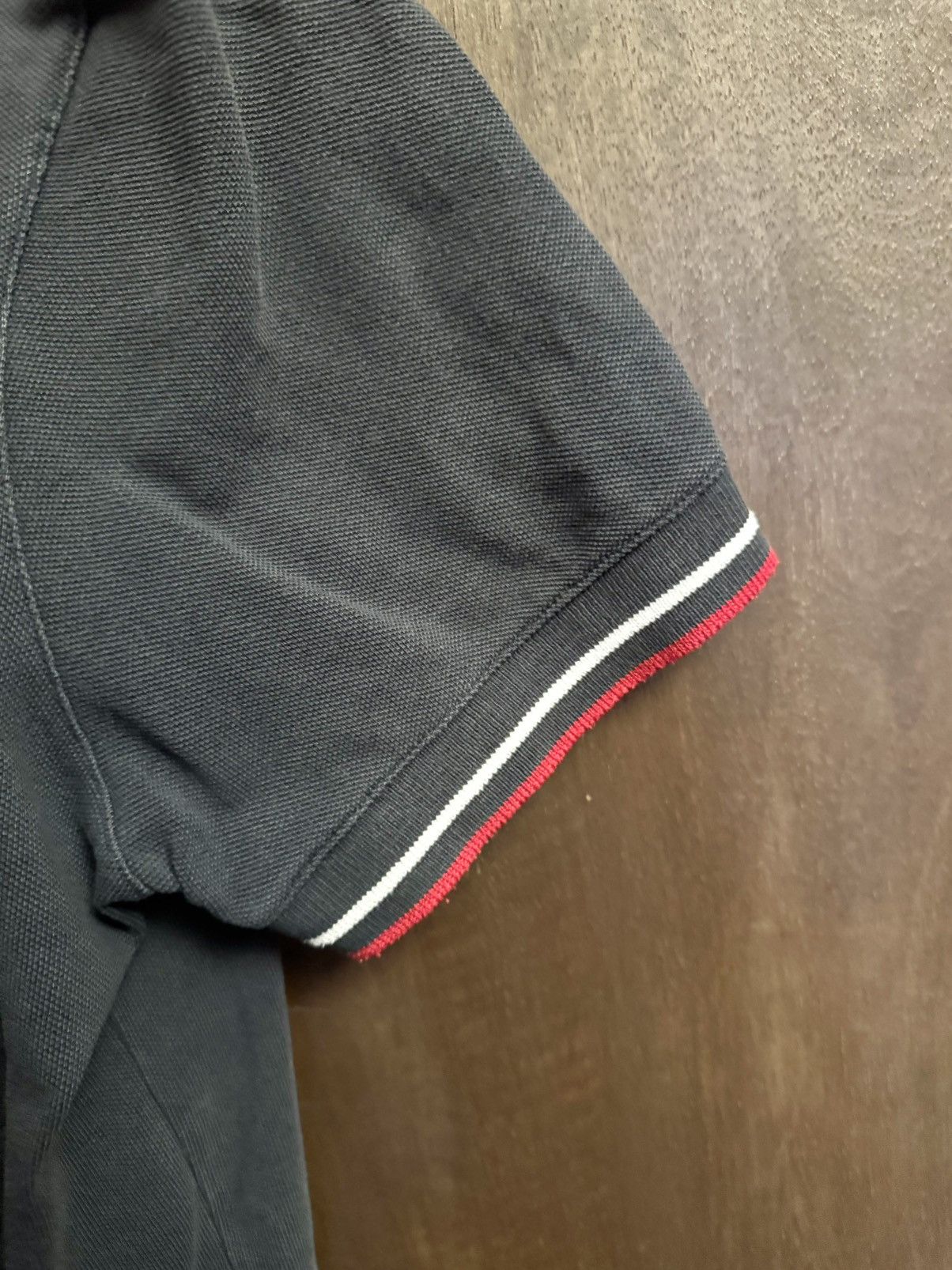 Prada vintage prada navy grey polo shirt XL slim fit men Size US XL / EU 56 / 4 - 8 Thumbnail