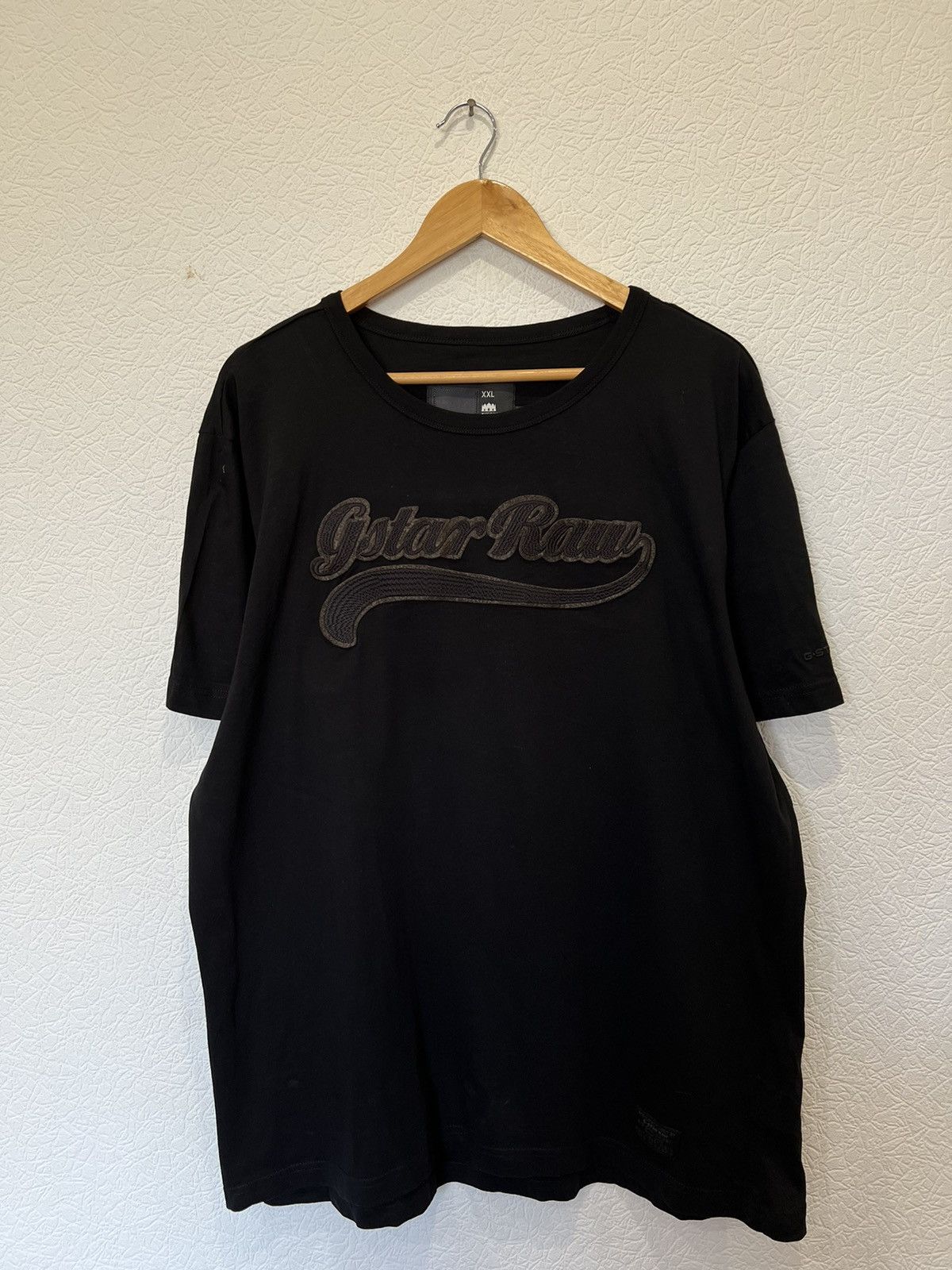 G-Star G Star Raw Black T Shirt Tee Size US XXL / EU 58 / 5 - 1 Thumbnail