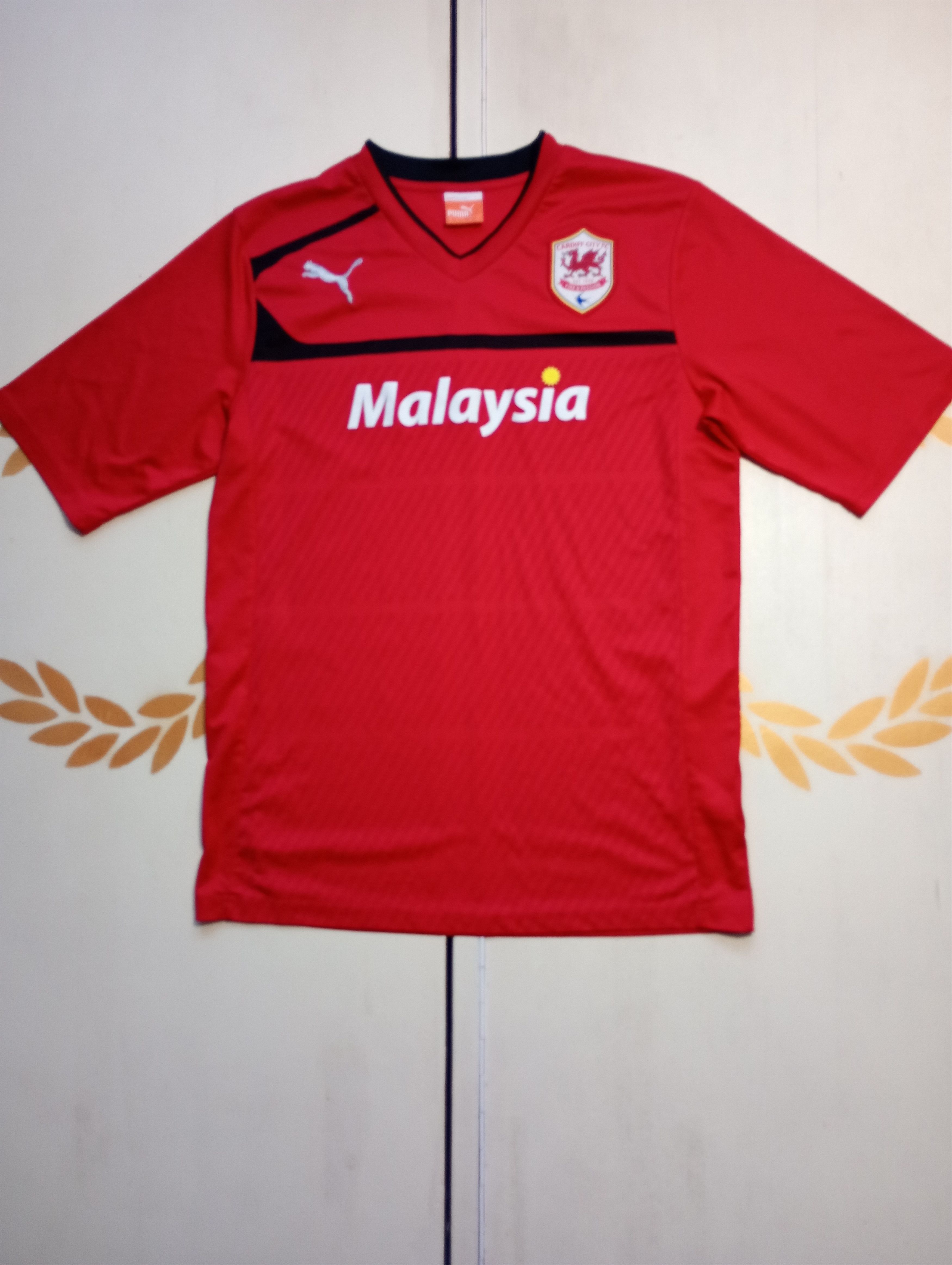 Puma Puma Cardiff City Home Jersey 2012-2013 Size US L / EU 52-54 / 3 - 1 Thumbnail
