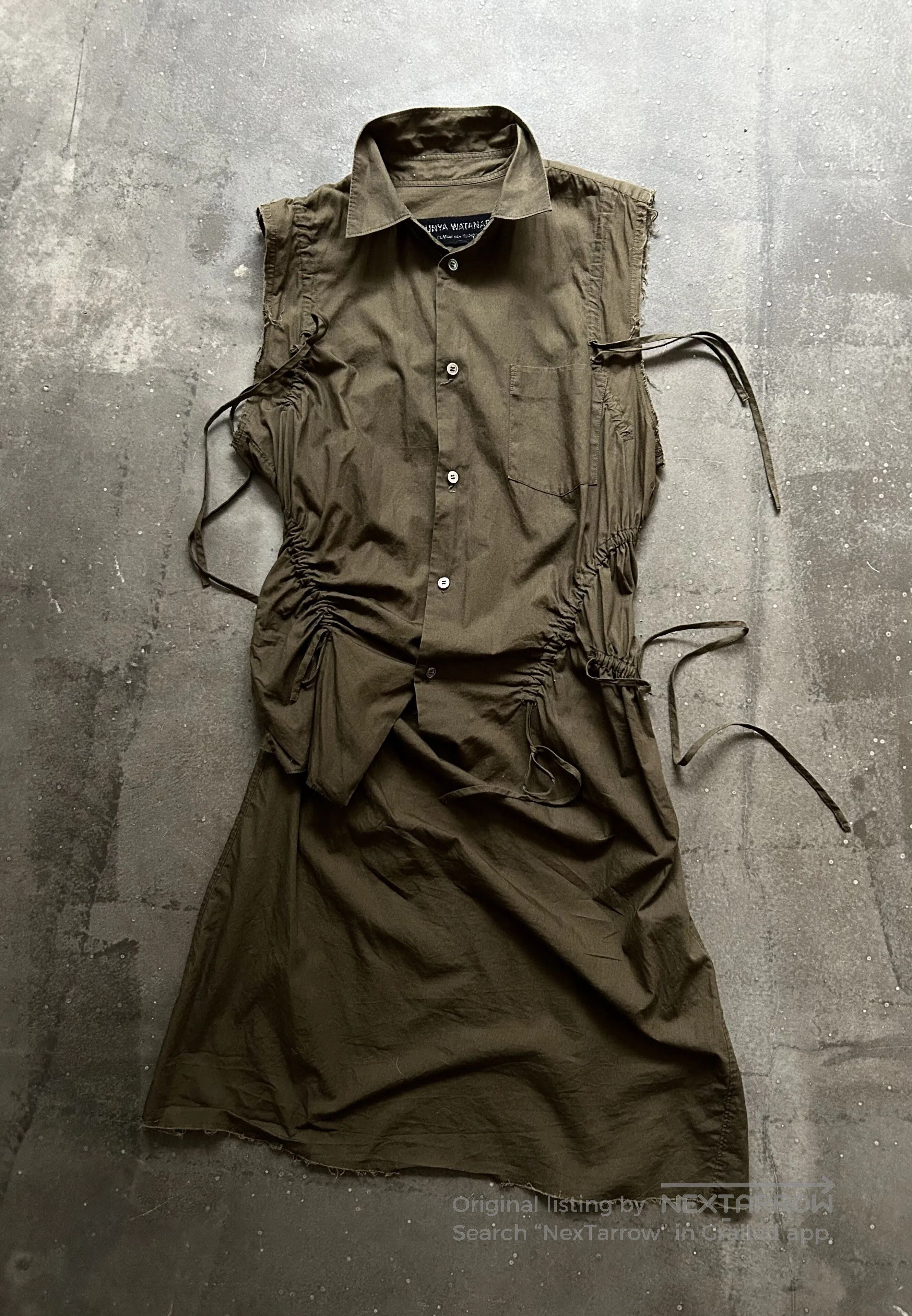 Junya Watanabe junya watanabe sleeveless dress with drawstring. Size M / US 6-8 / IT 42-44 - 2 Thumbnail