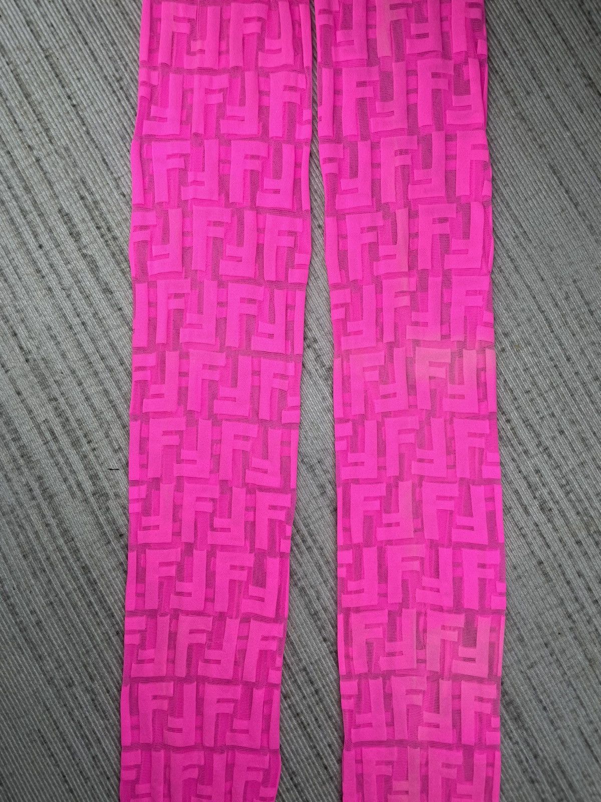 Fendi FENDI Nicki Minaj Zucca Socks Legging Size ONE SIZE - 4 Thumbnail