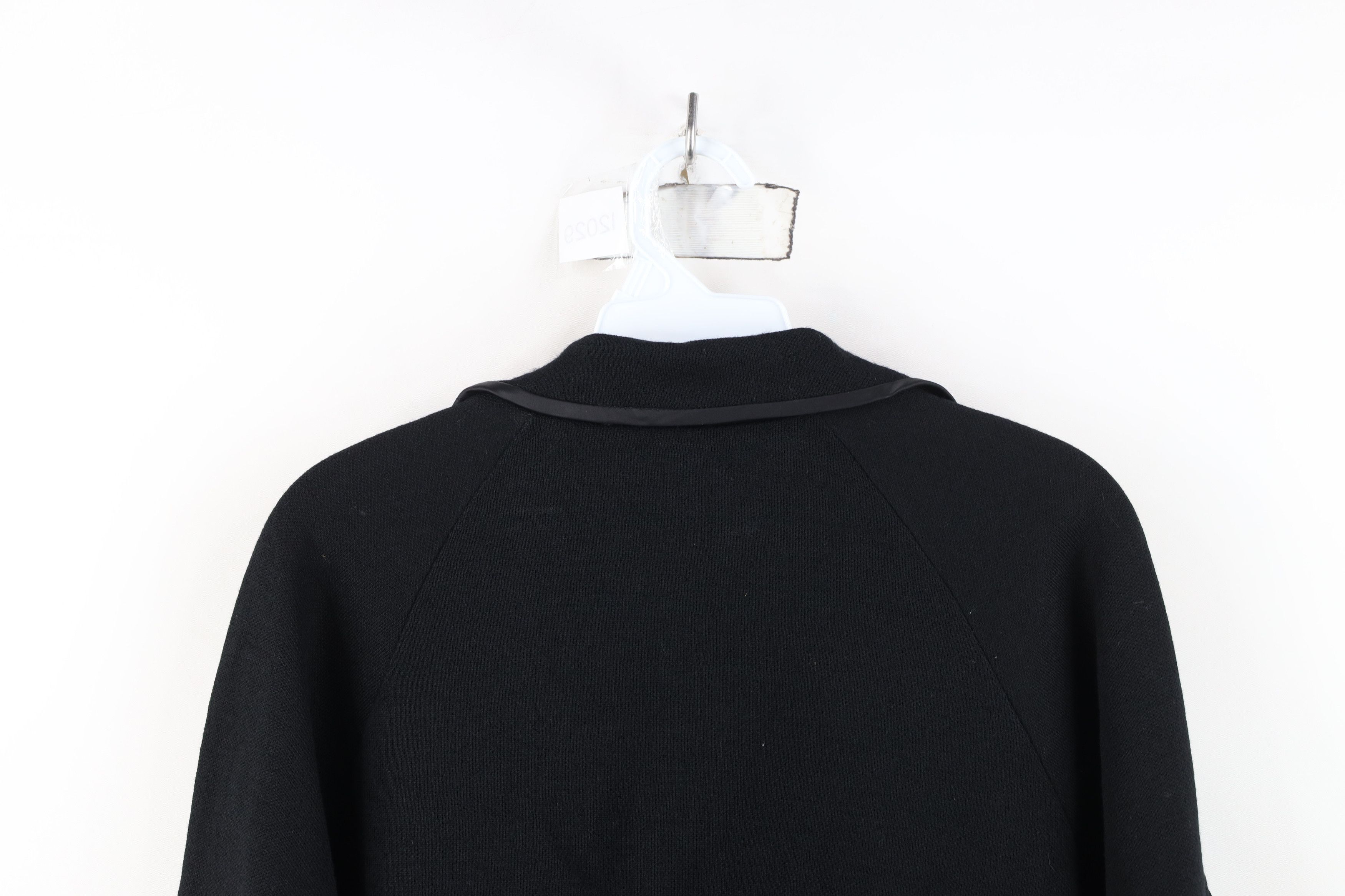 Vintage Vintage 50s 60s Rockabilly Trim Wool Knit Blazer Jacket USA Size M / US 6-8 / IT 42-44 - 12 Thumbnail
