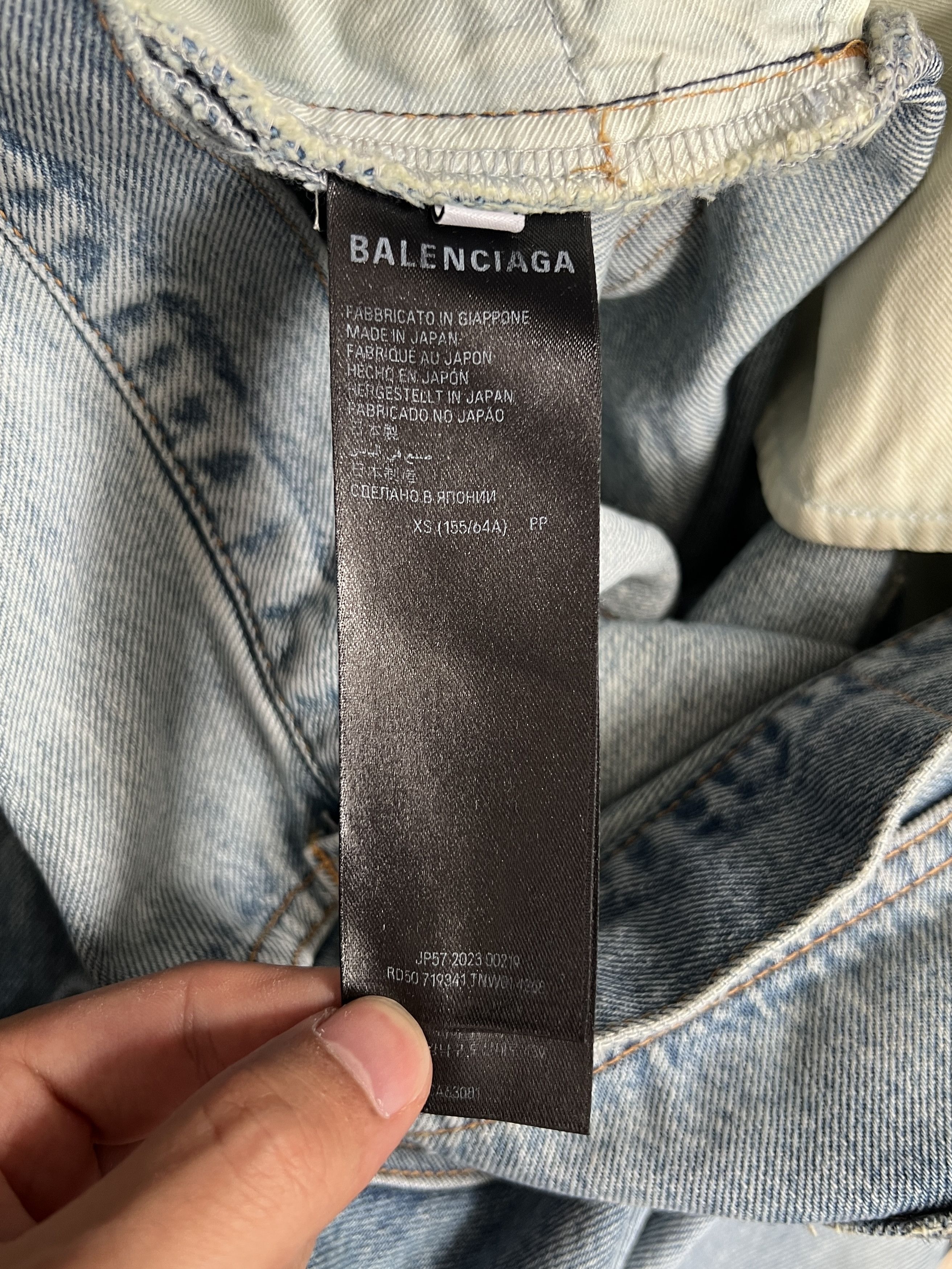 Balenciaga Balenciaga Blue Baggy Jeans Size US 30 / EU 46 - 9 Thumbnail