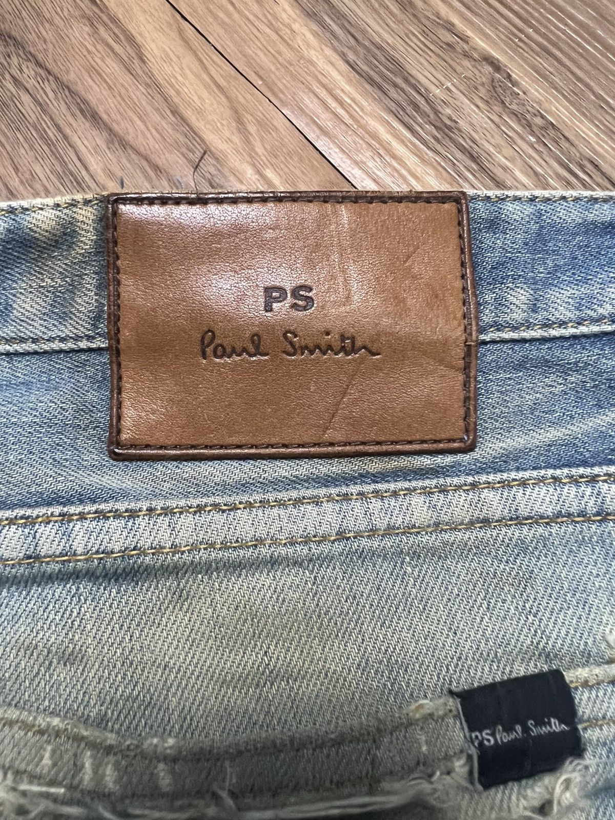 Paul Smith PS Paul Smith Distressed Denim Jeans (41) Size US 35 - 20 Thumbnail