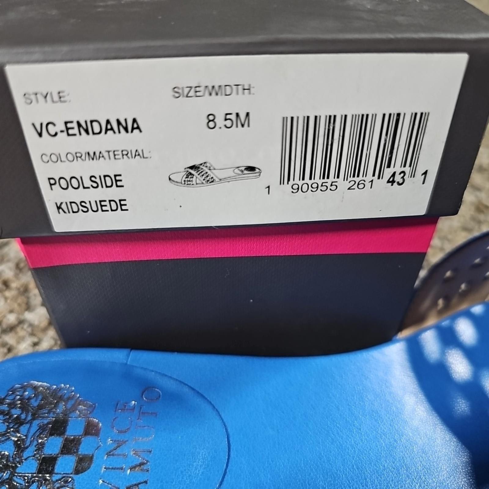 Vince Camuto vince camuto vc-endana Poolside Blue sandals 8.5M NIB NWD Size US 8.5 / IT 38.5 - 4 Thumbnail