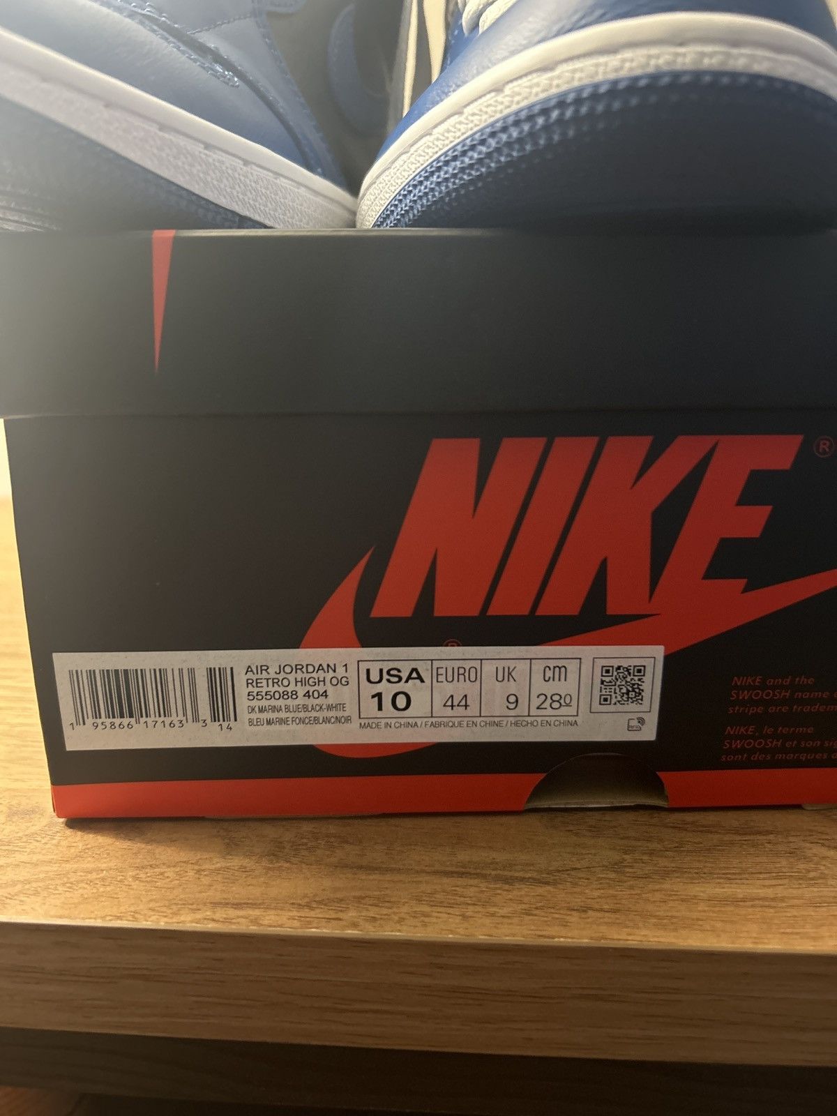 Jordan Brand Jordan 1 dark marina blue Size US 10 / EU 43 - 8 Thumbnail