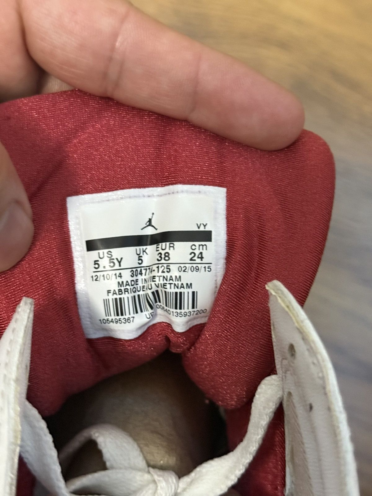 Jordan Brand Air Jordan 7 “Hare” Size 5.5y Size US 5.5 / EU 38 - 6 Thumbnail