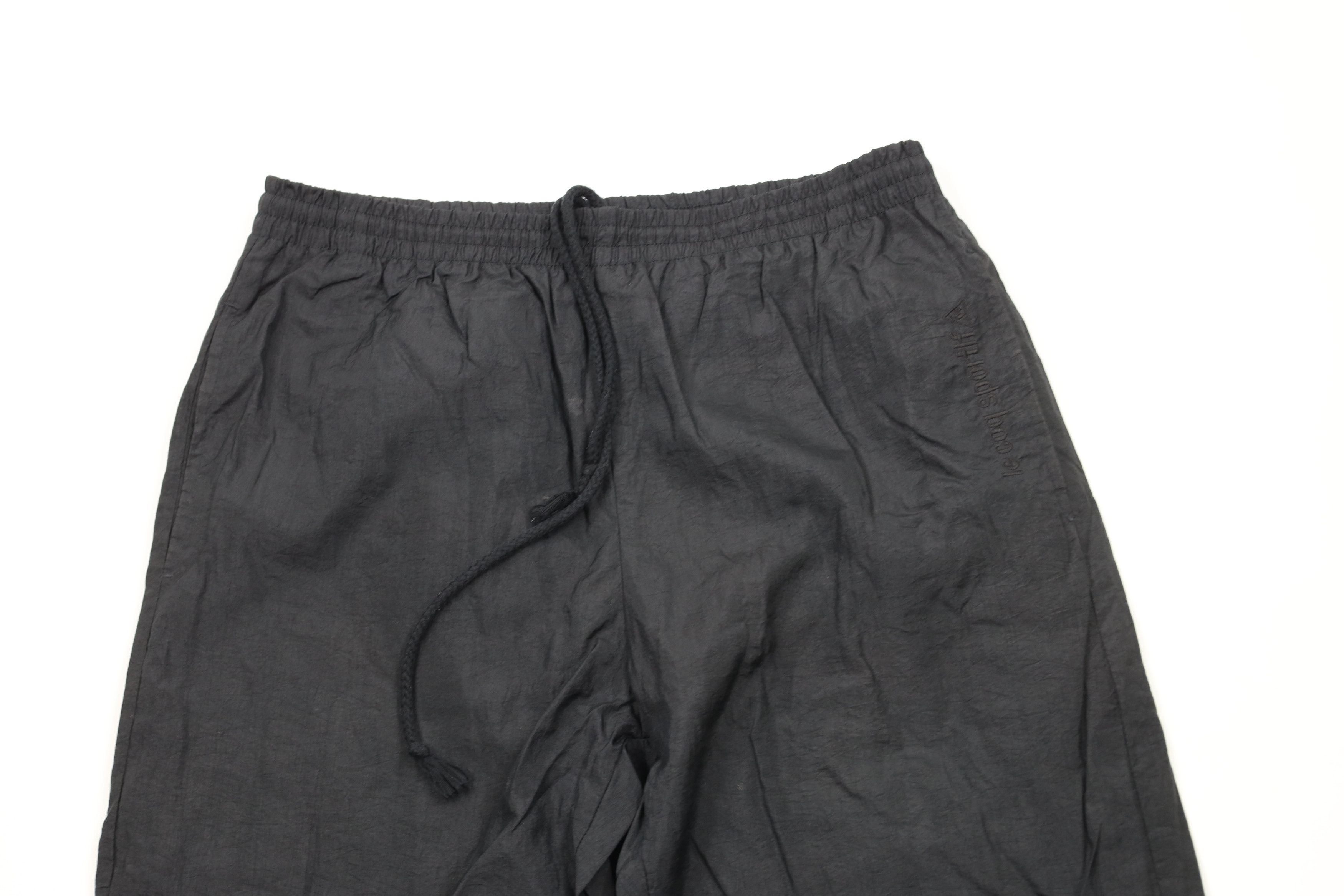 Le Coq Sportif × Vintage Vintage 90s Le Coq Sportif Soccer Lined Joggers Pants Black Size US 34 / EU 50 - 2 Thumbnail