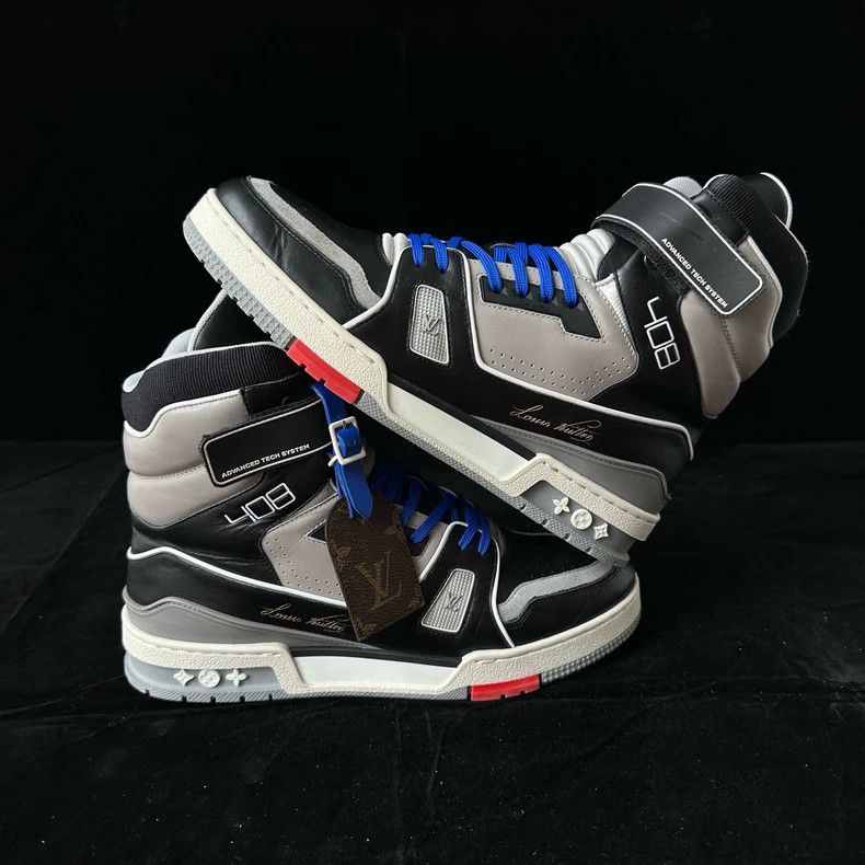 Louis Vuitton Louis Vuitton Trainer High Top Board Shoes Size US 9.5 / EU 42-43 - 3 Thumbnail