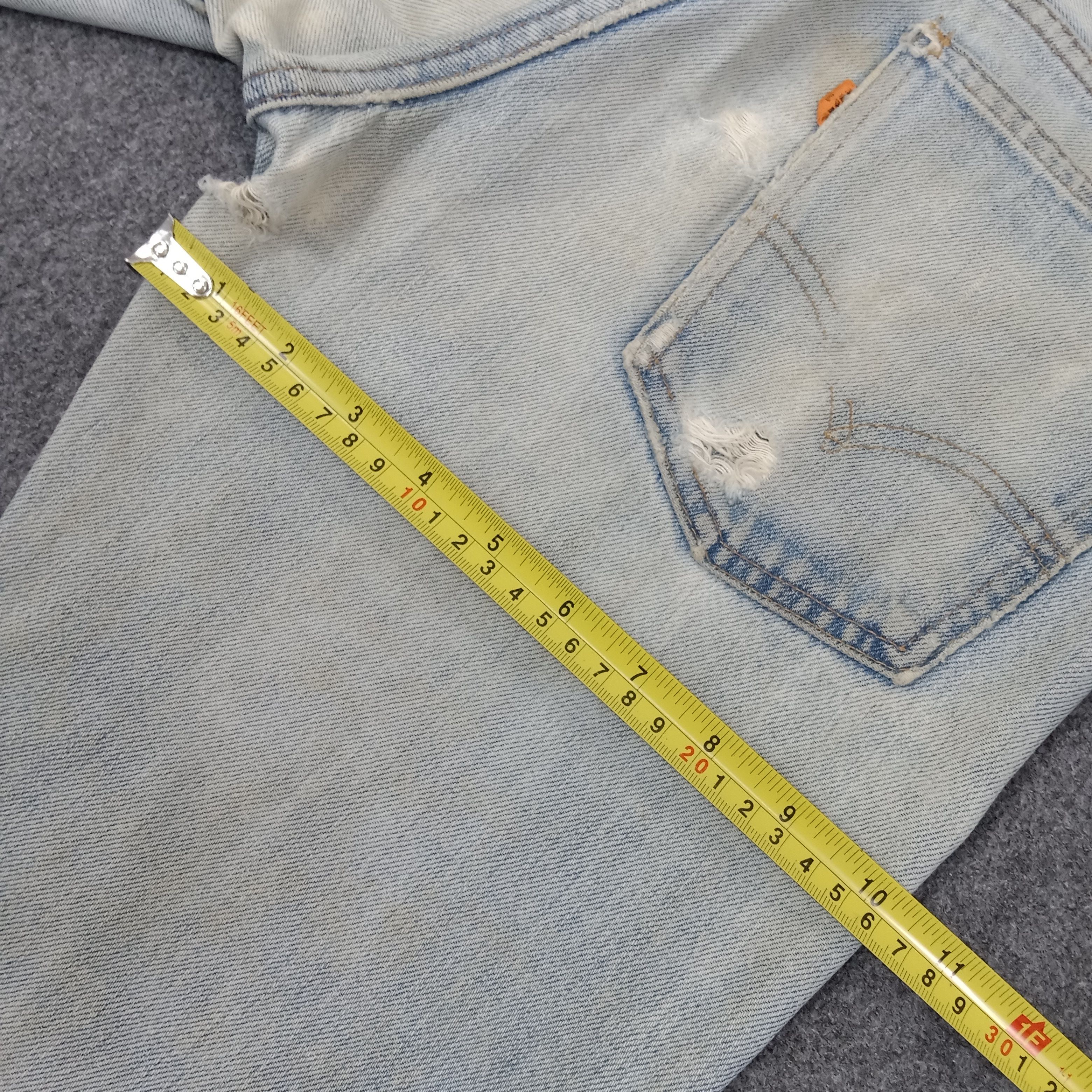Levi's Levi's American Distressed Style Bootcut Denim Jeans C252N27 Size US 28 / EU 44 - 12 Thumbnail