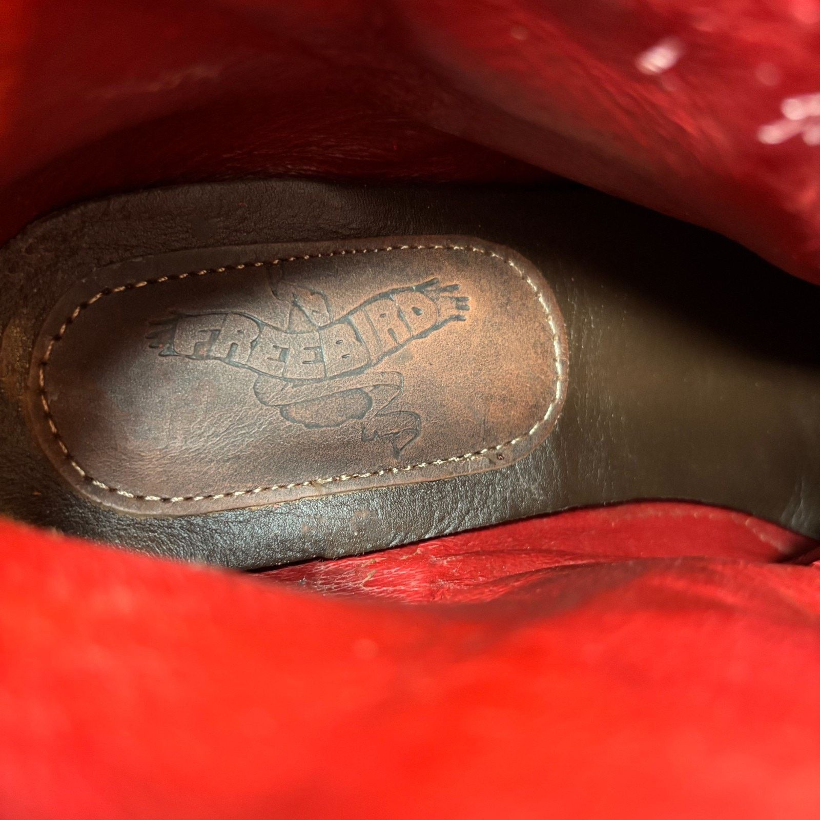 FREEBIRD Freebird Grecko Boots Sz 8 Red Croc Snake Leather Boots Size US 8 / IT 38 - 10 Thumbnail
